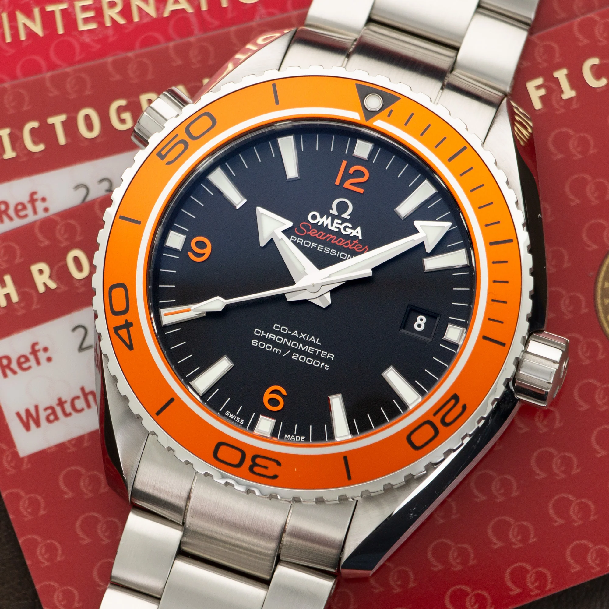 Omega Seamaster Planet Ocean Watch Ref. 232.30.46.21.01.002 - Image 2