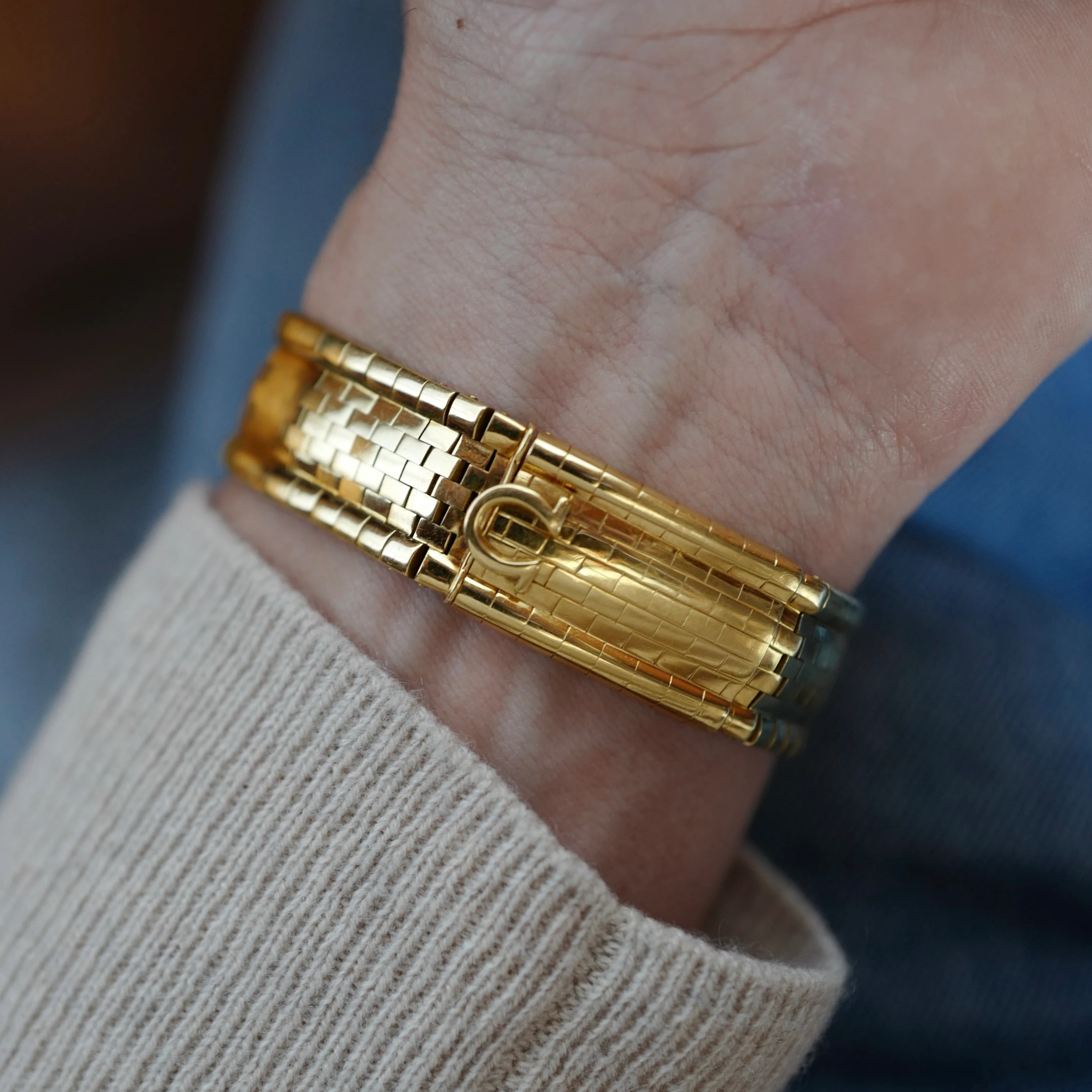 Omega Yellow Gold Constellation Geneva Observatory Cloisonne Watch - Image 8