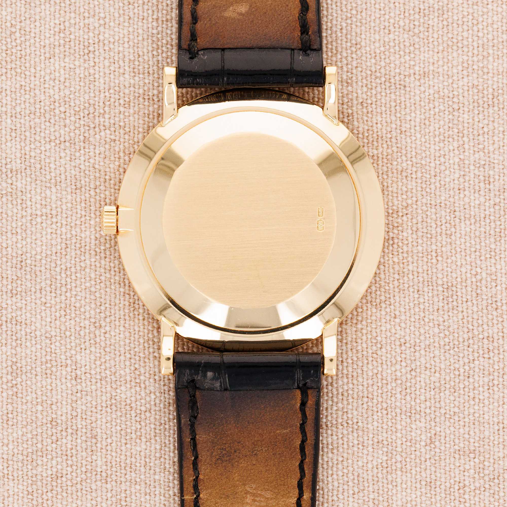 Patek Calatrava Yellow Gold Calatrava Ref. 3919 with Gubelin Dial - Image 3