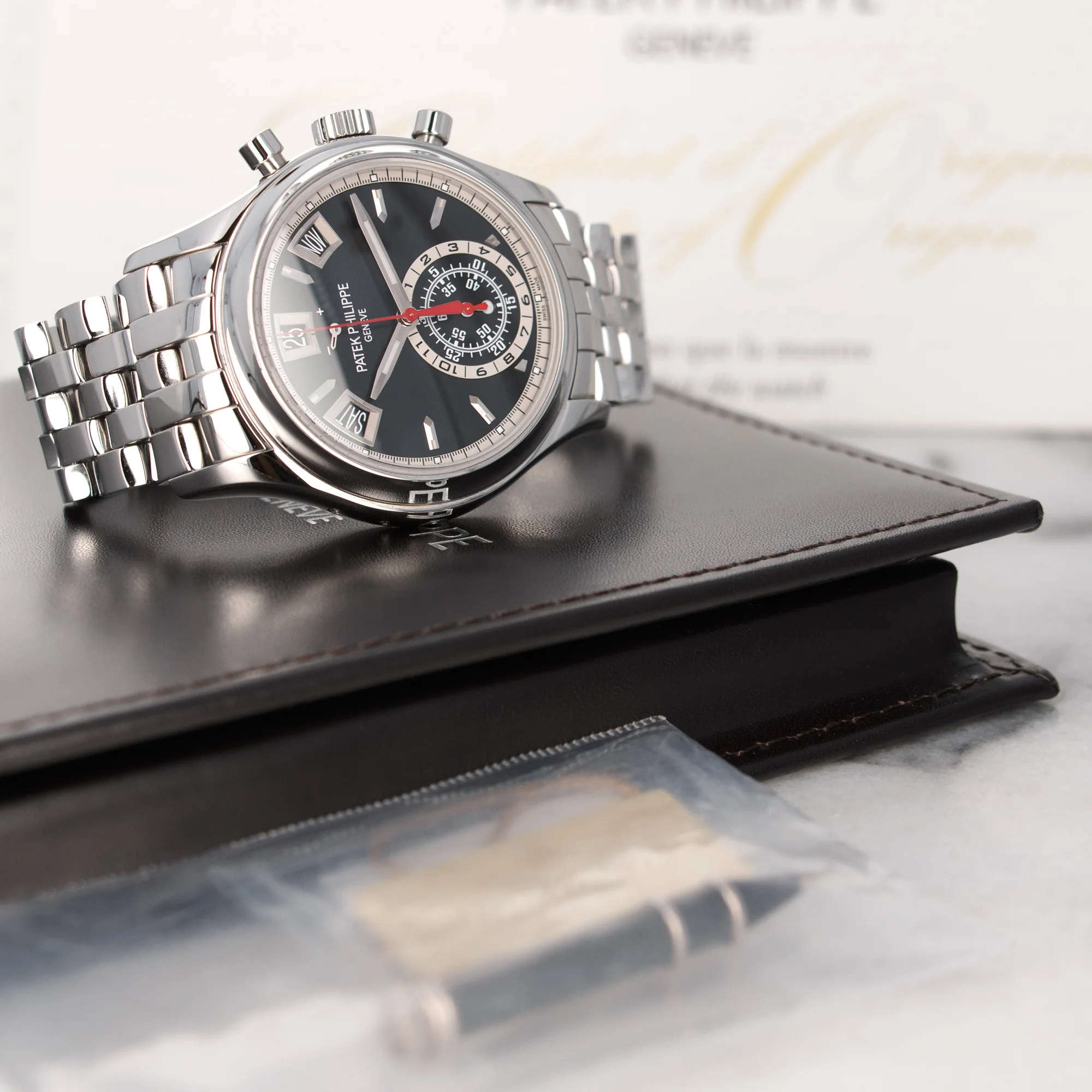 Patek Philippe Annual Calendar Chronograph Watch Ref. 5960 - Image 6