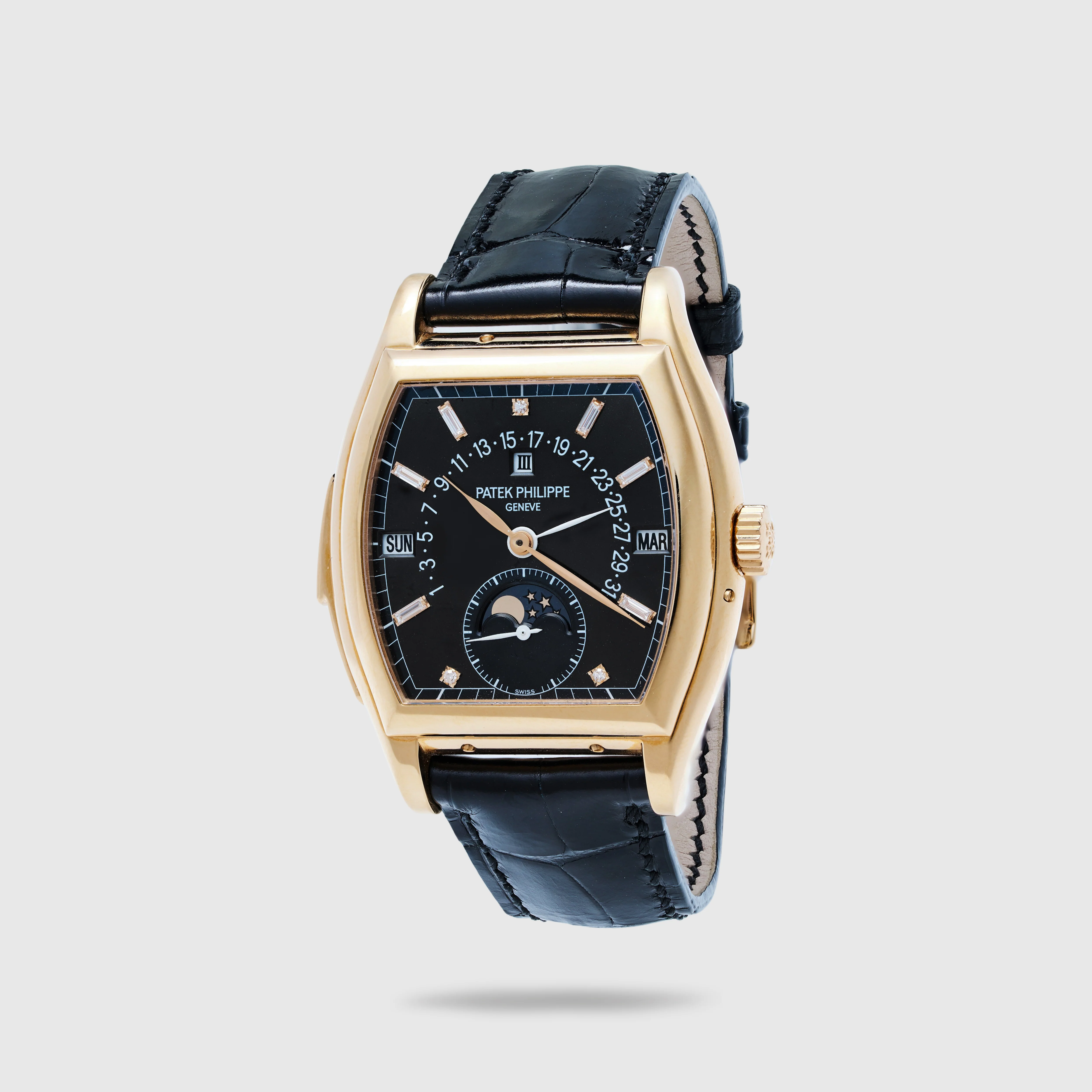Patek Philippe Pink Gold Minute Repeater Unique Baguette Dial Ref. 5013 - Image 2