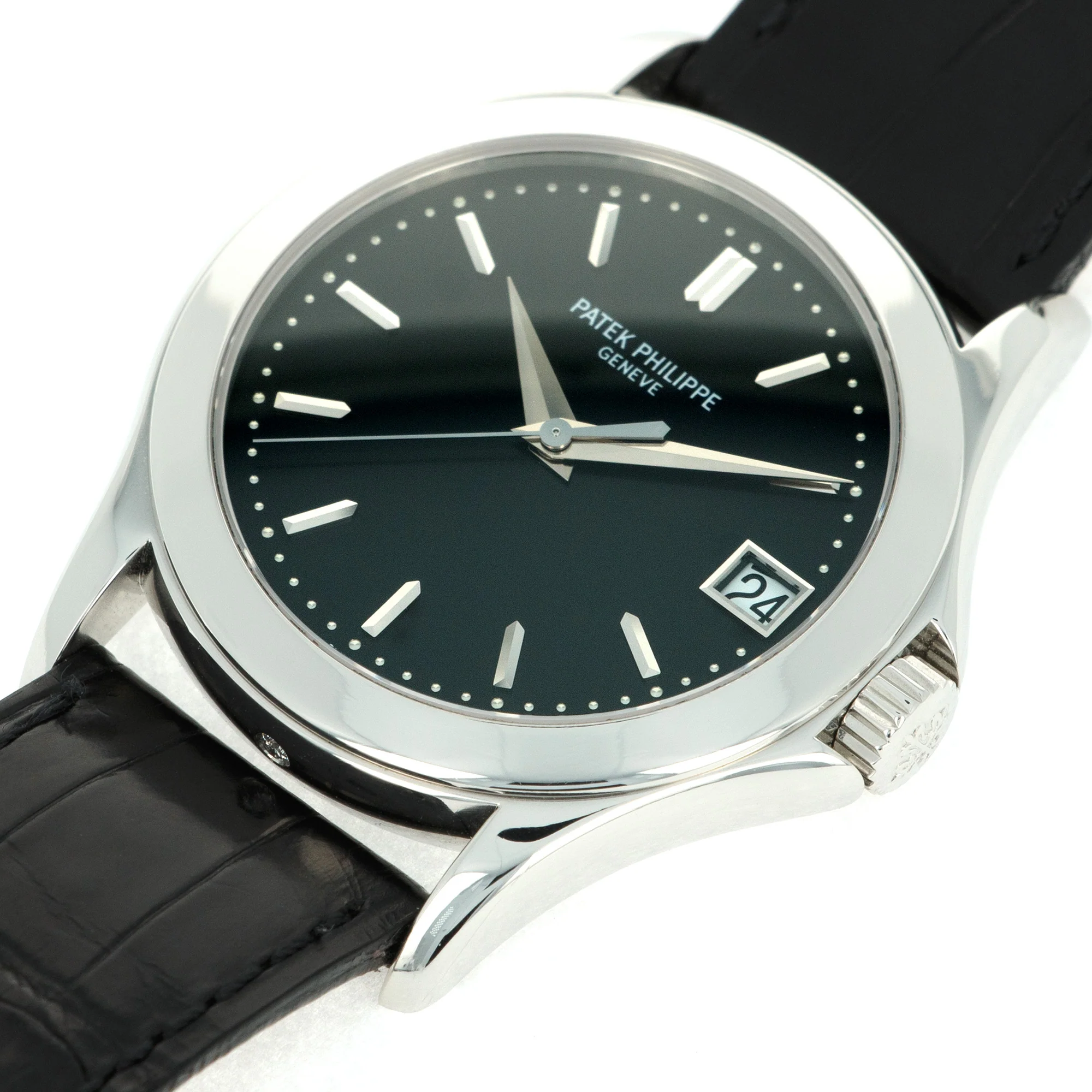 Patek Philippe Platinum Calatrava Watch Ref. 5107 - Image 4