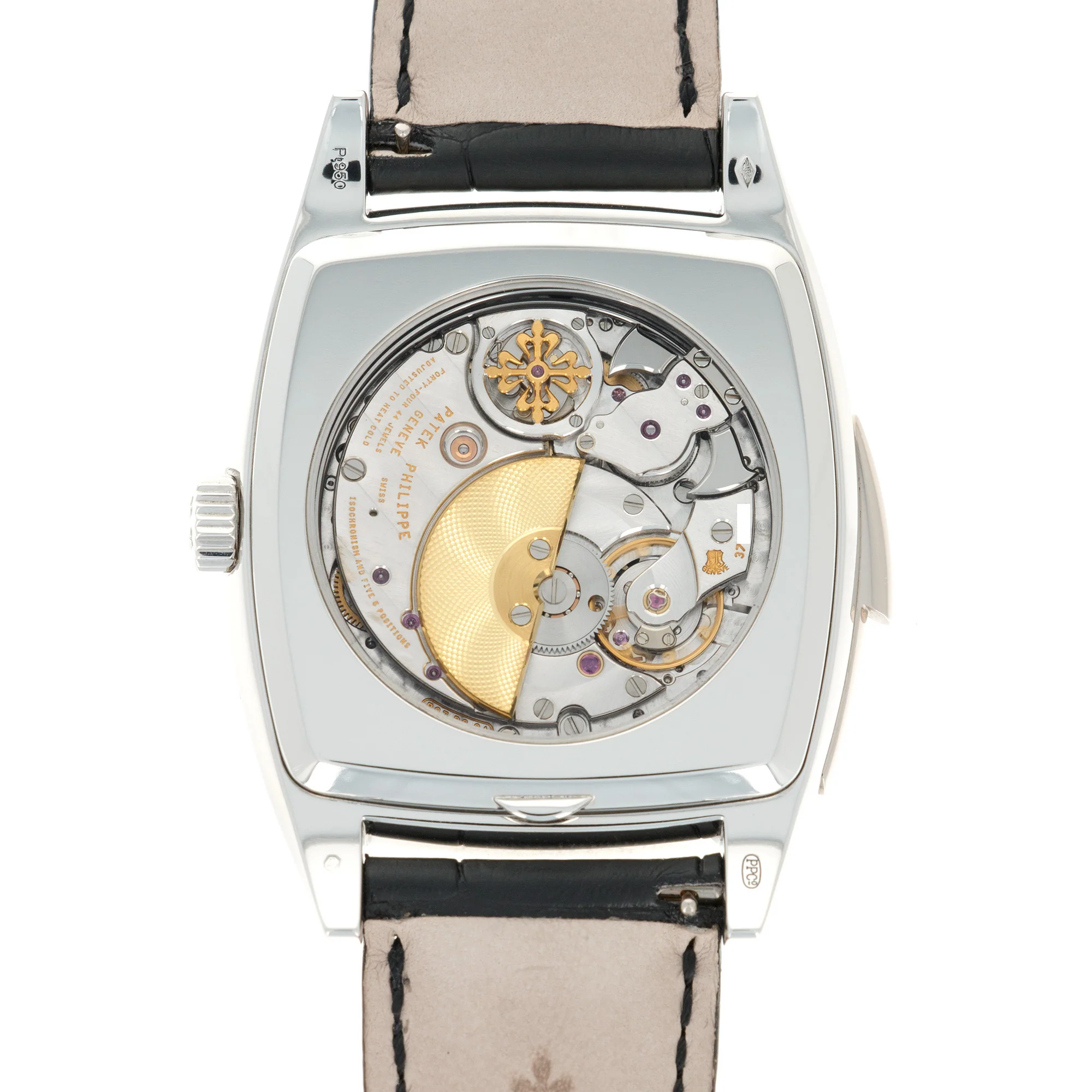Patek Philippe Platinum Minute Repeater Watch Ref. 5033 - Image 4