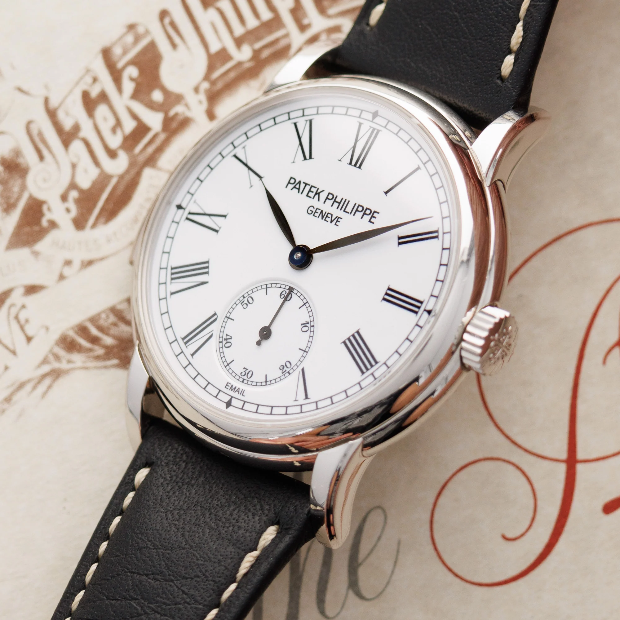 Patek Philippe Platinum Minute Repeater Watch Ref. 5078 - Image 2