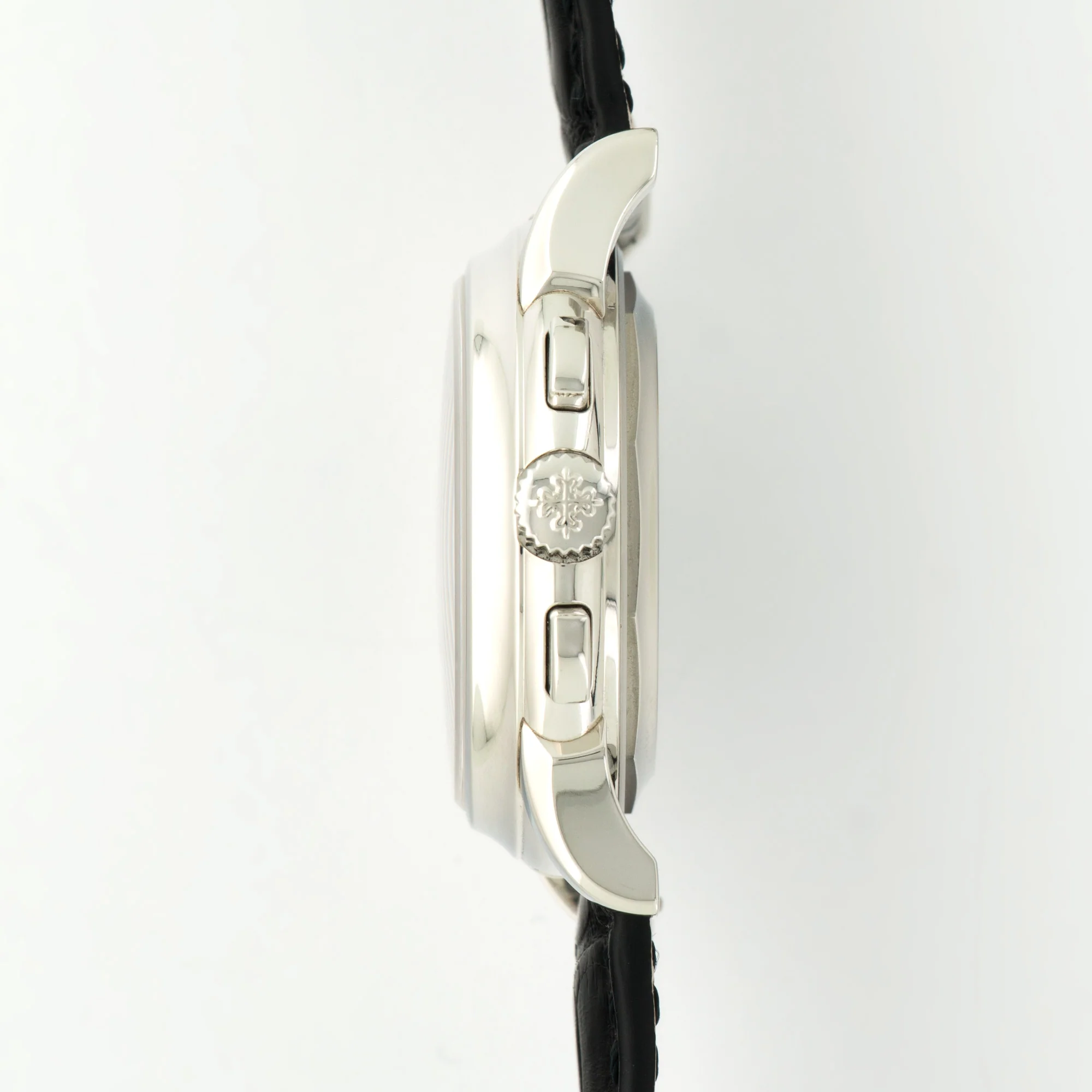 Patek Philippe Platinum Perpetual Calendar Chrono Watch Ref. 5970P - Image 3