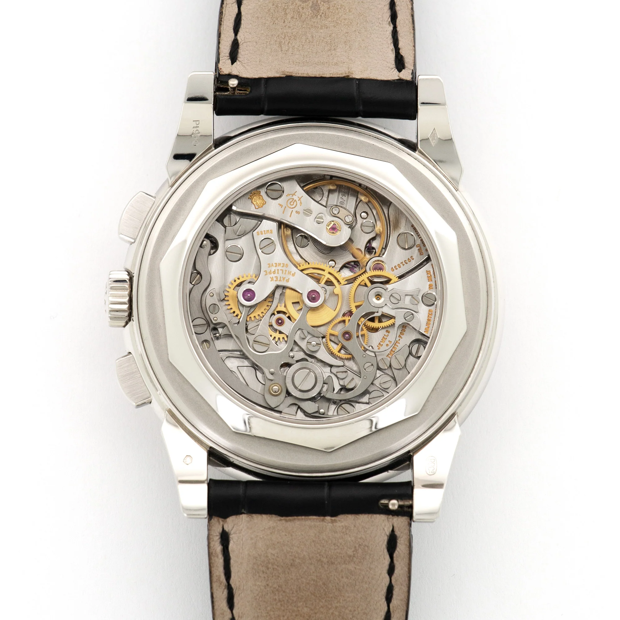 Patek Philippe Platinum Perpetual Calendar Chronograph Ref. 5970 - Image 4