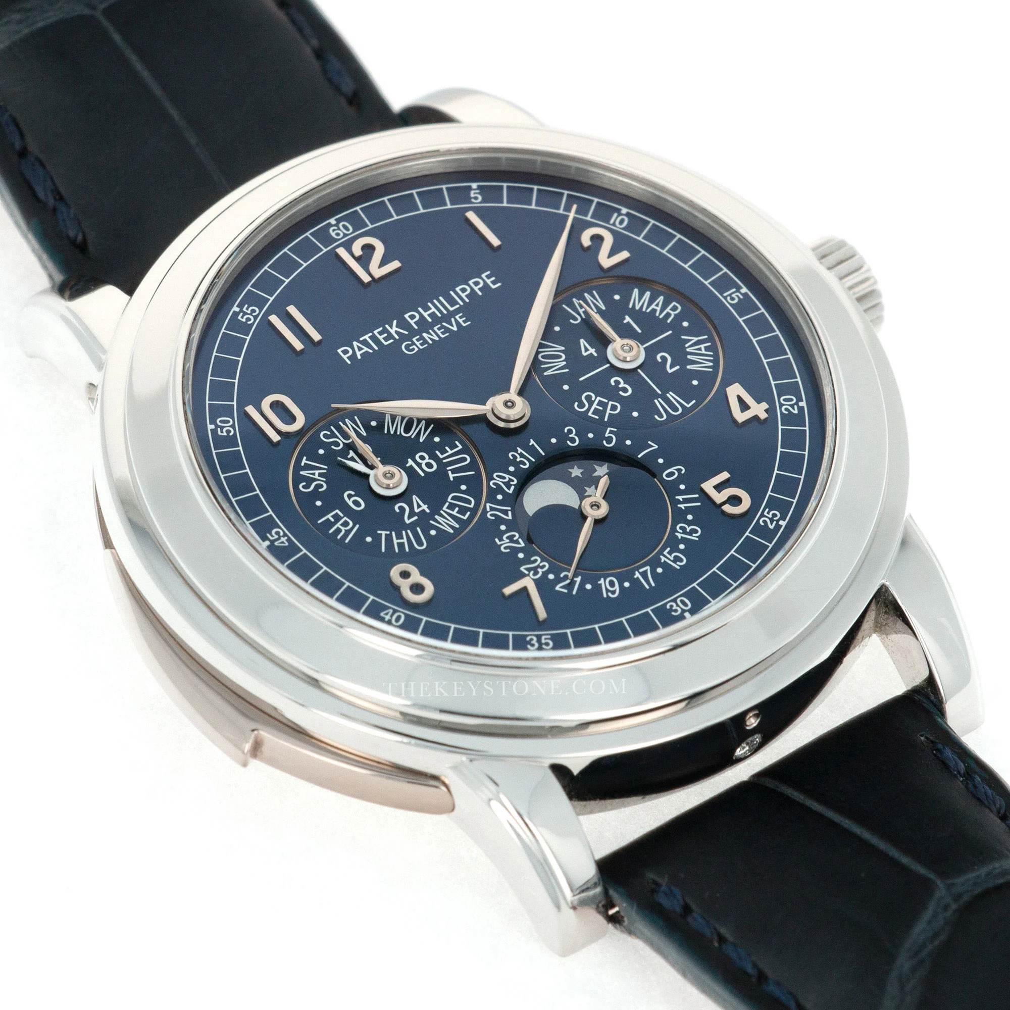 Patek Philippe Platinum Perpetual Calendar Minute Repeater Watch Ref. 5074, One of Only Two Known - Image 3