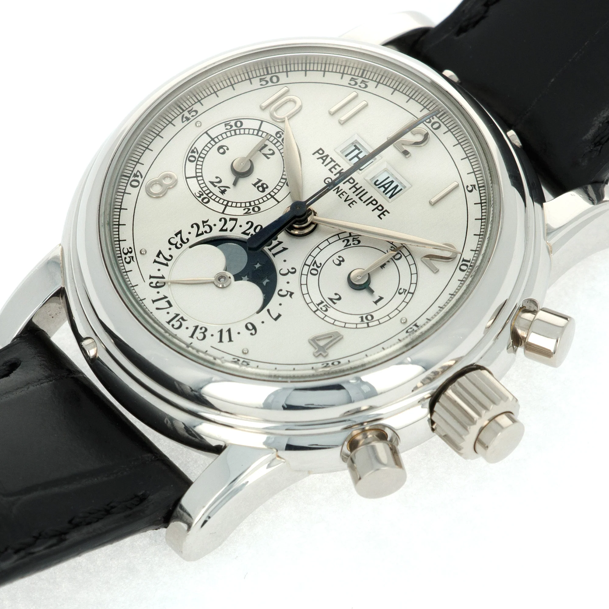 Patek Philippe Platinum Perpetual Calendar Split Seconds Chrono Ref. 5004 - Image 4