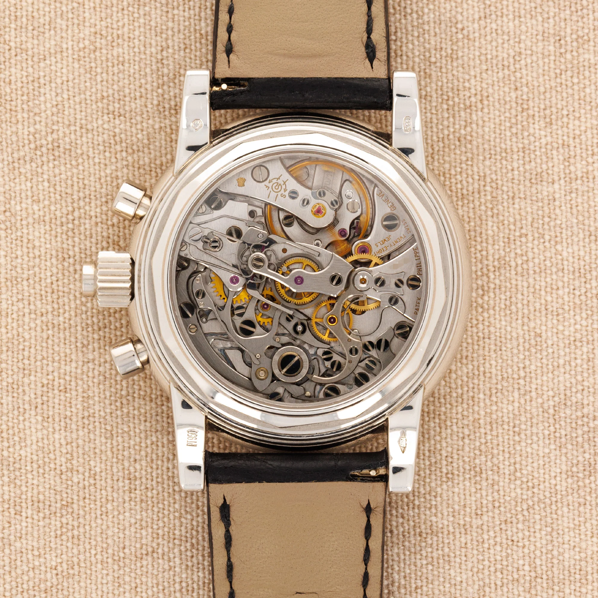 Patek Philippe Platinum Perpetual Calendar Split Seconds Chronograph Ref. 5004 - Image 6
