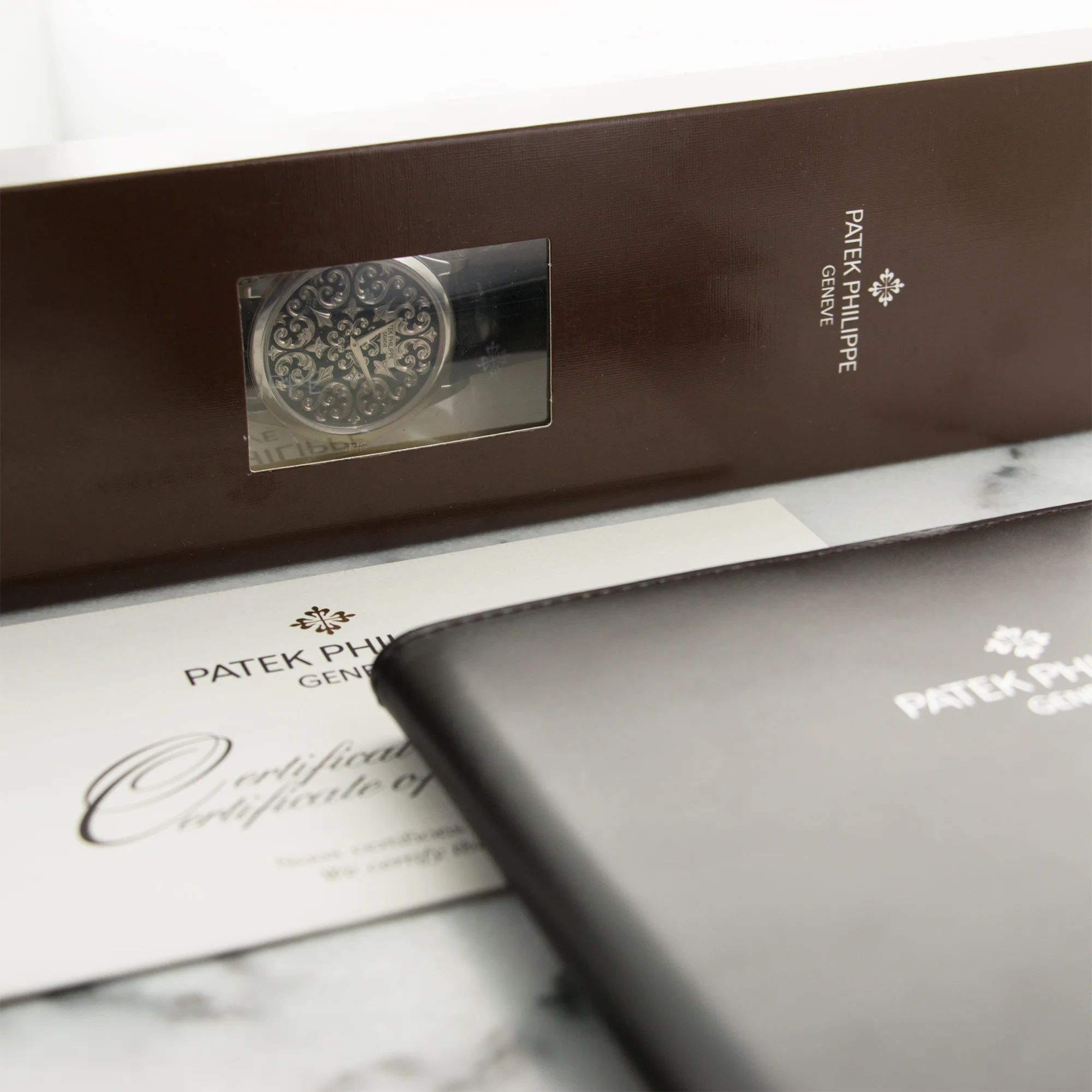 Patek Philippe Platinum Rare Handcrafts Enamel Watch Ref. 5088P - Image 4