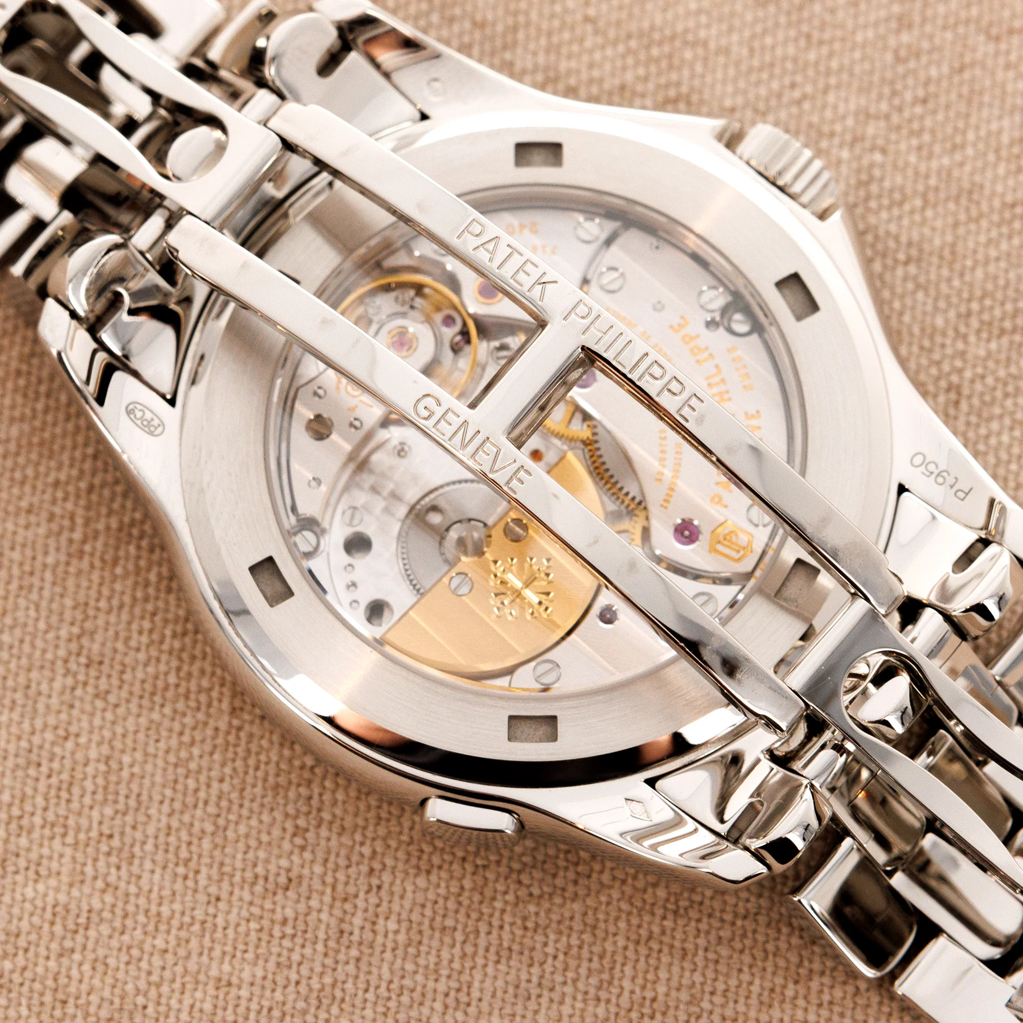 Patek Philippe Platinum World Time Watch Ref. 5131 - Image 8