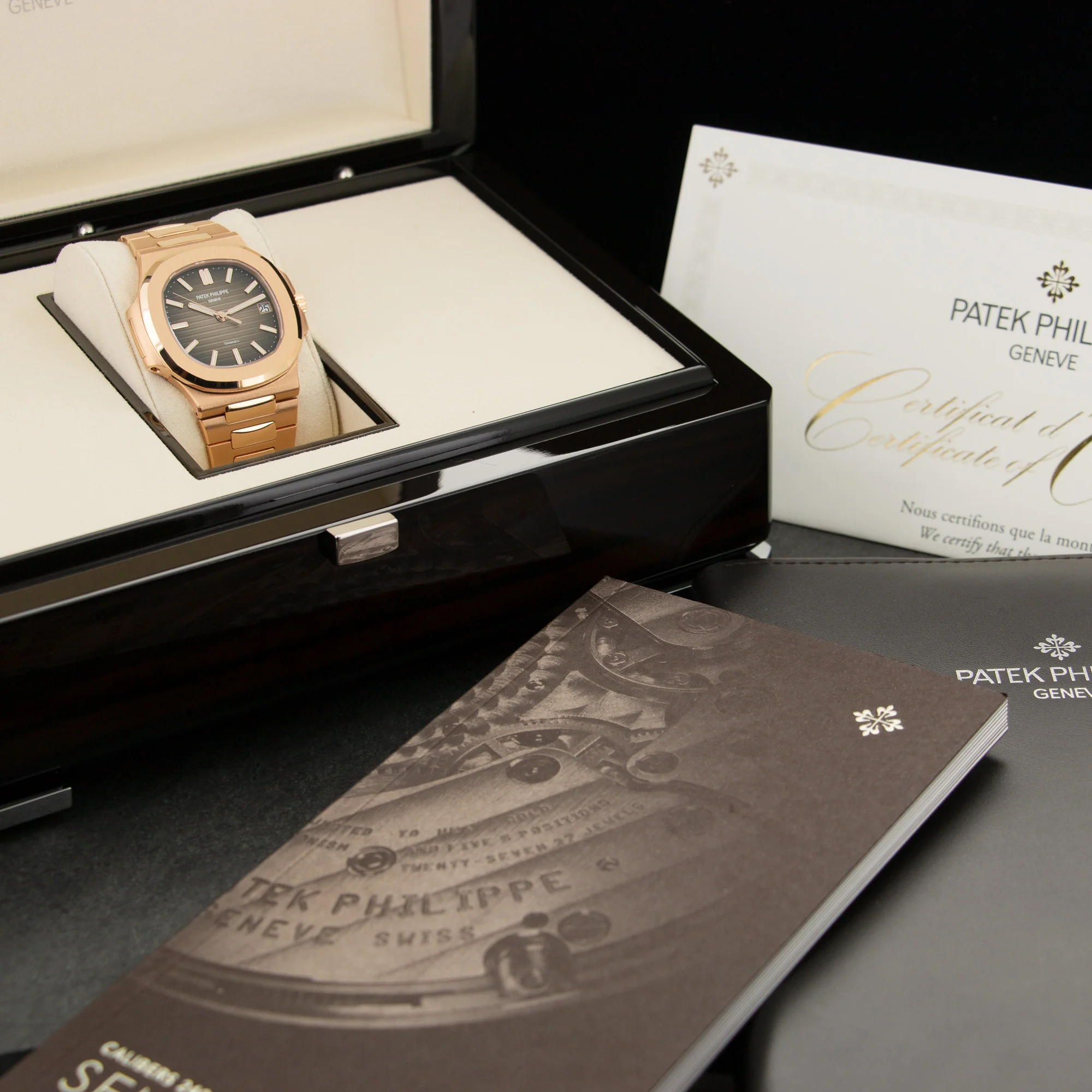 Patek Philippe Rose Gold Nautilus Tiffany & Co. Watch Ref. 5711 - Image 6