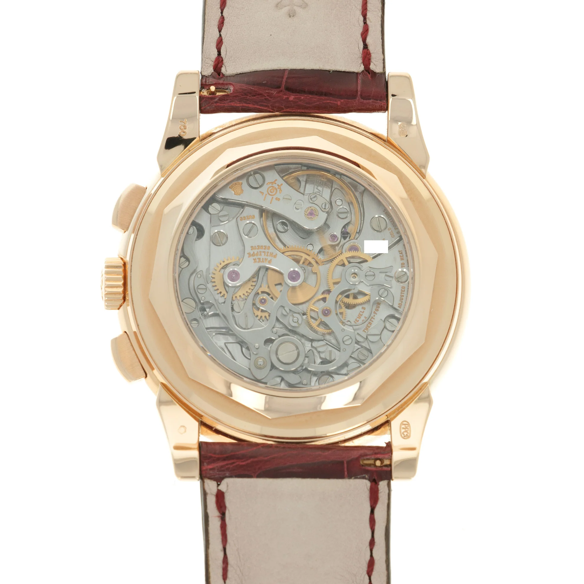 Patek Philippe Rose Gold Perpetual Calendar Chronograph Watch Ref. 5970 - Image 4