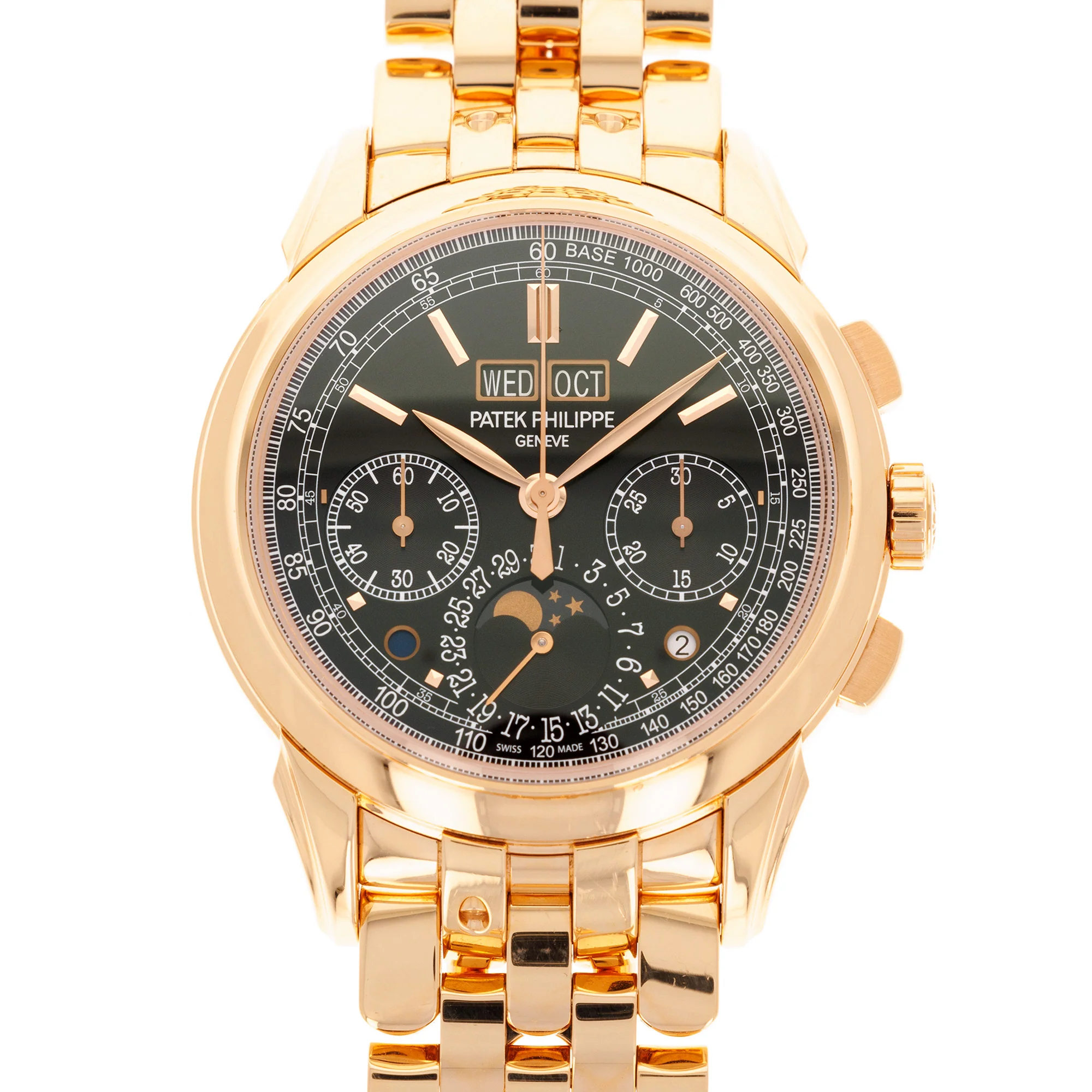 Patek Philippe Rose Gold Perpetual Calendar Chronograph Ref. 5270