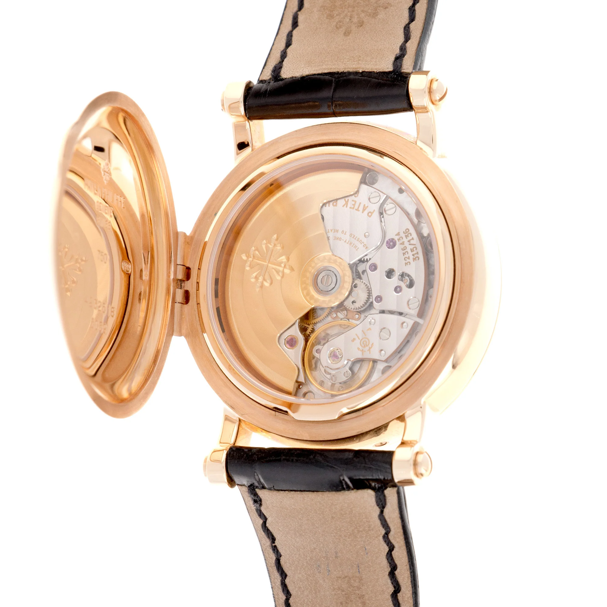 Patek Philippe Rose Gold Perpetual Calendar Retrograde Watch Ref. 5059 - Image 5