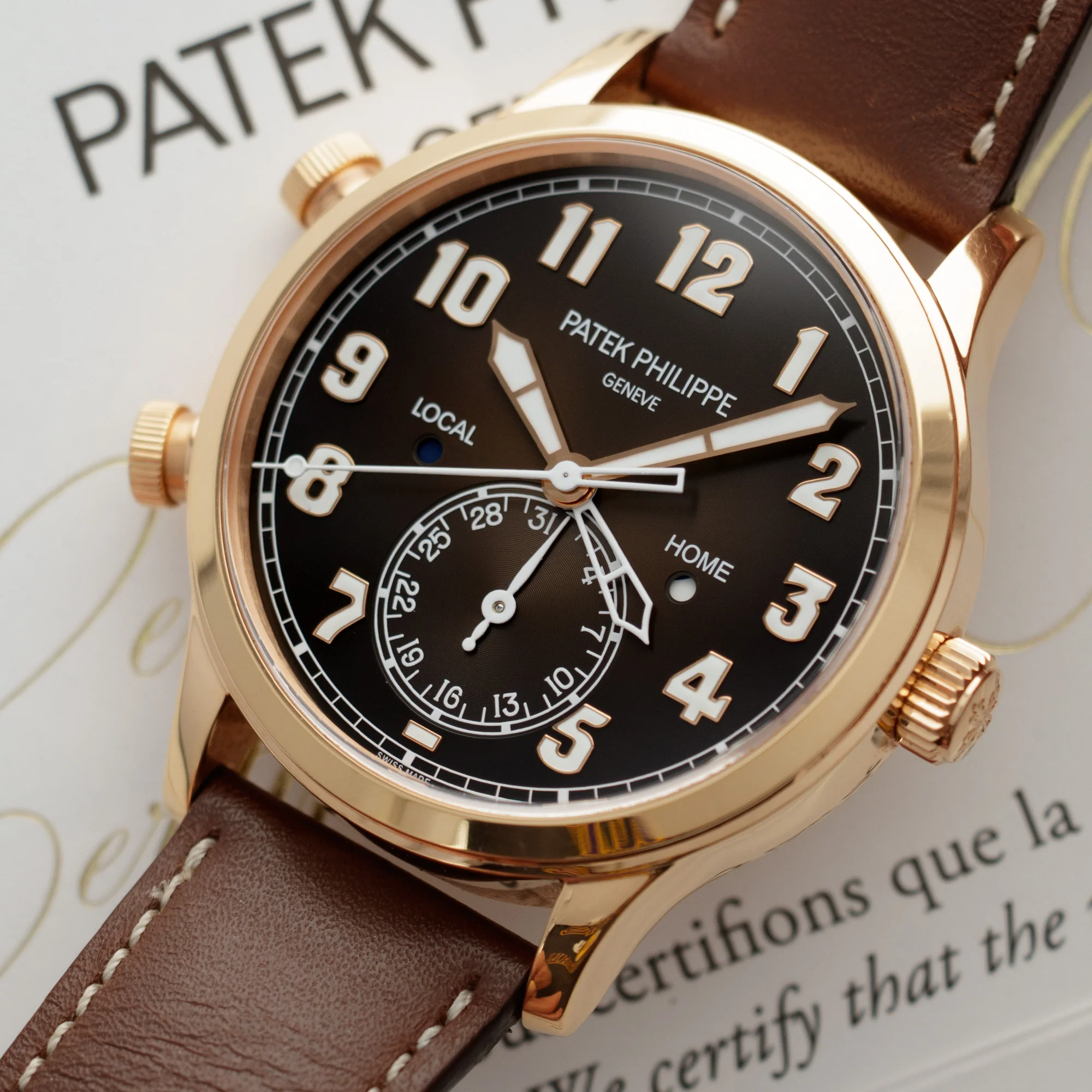 Patek Philippe Rose Gold Pilot Ref. 5524R - Image 2