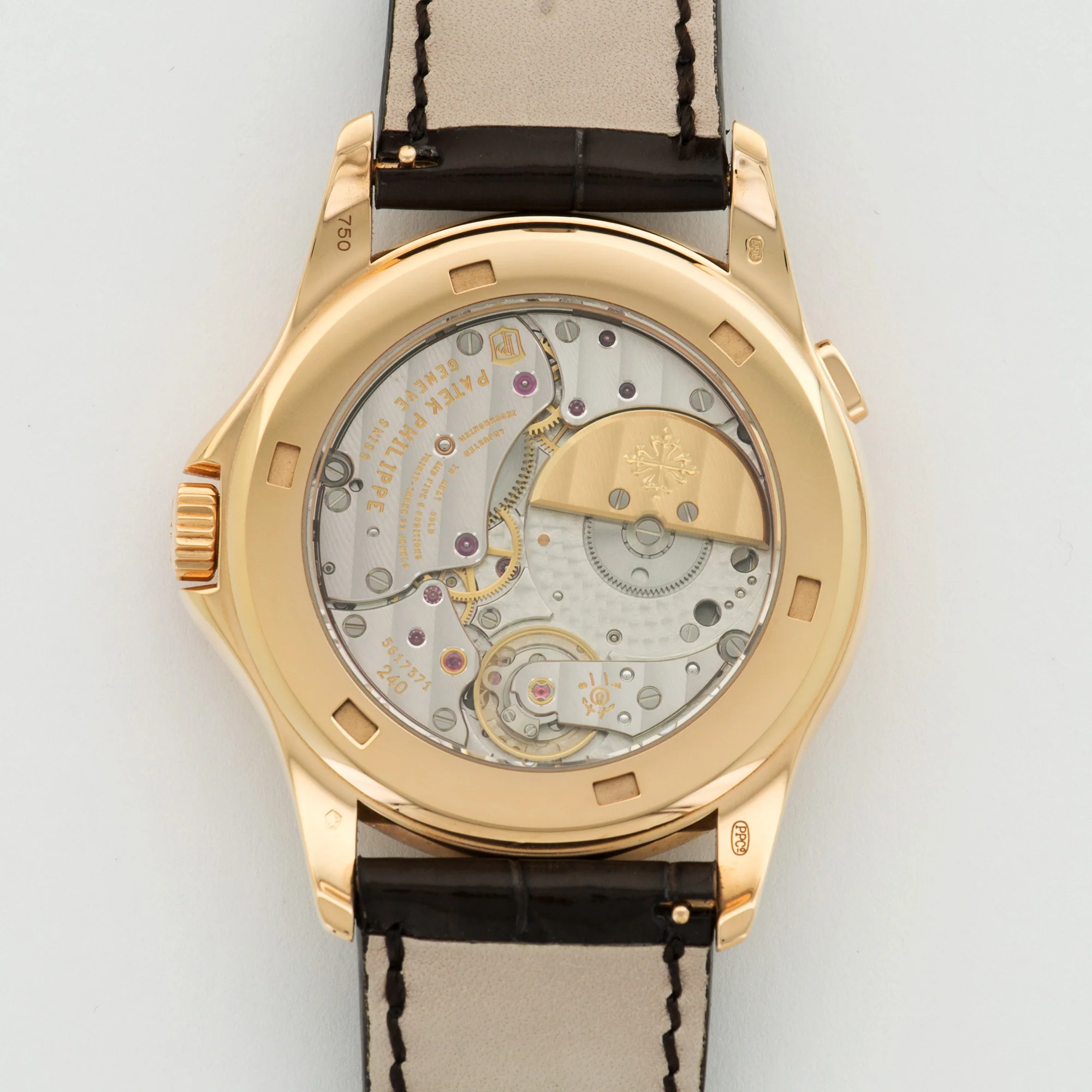 Patek Philippe Rose Gold World Time Watch Ref. 5130R - Image 4