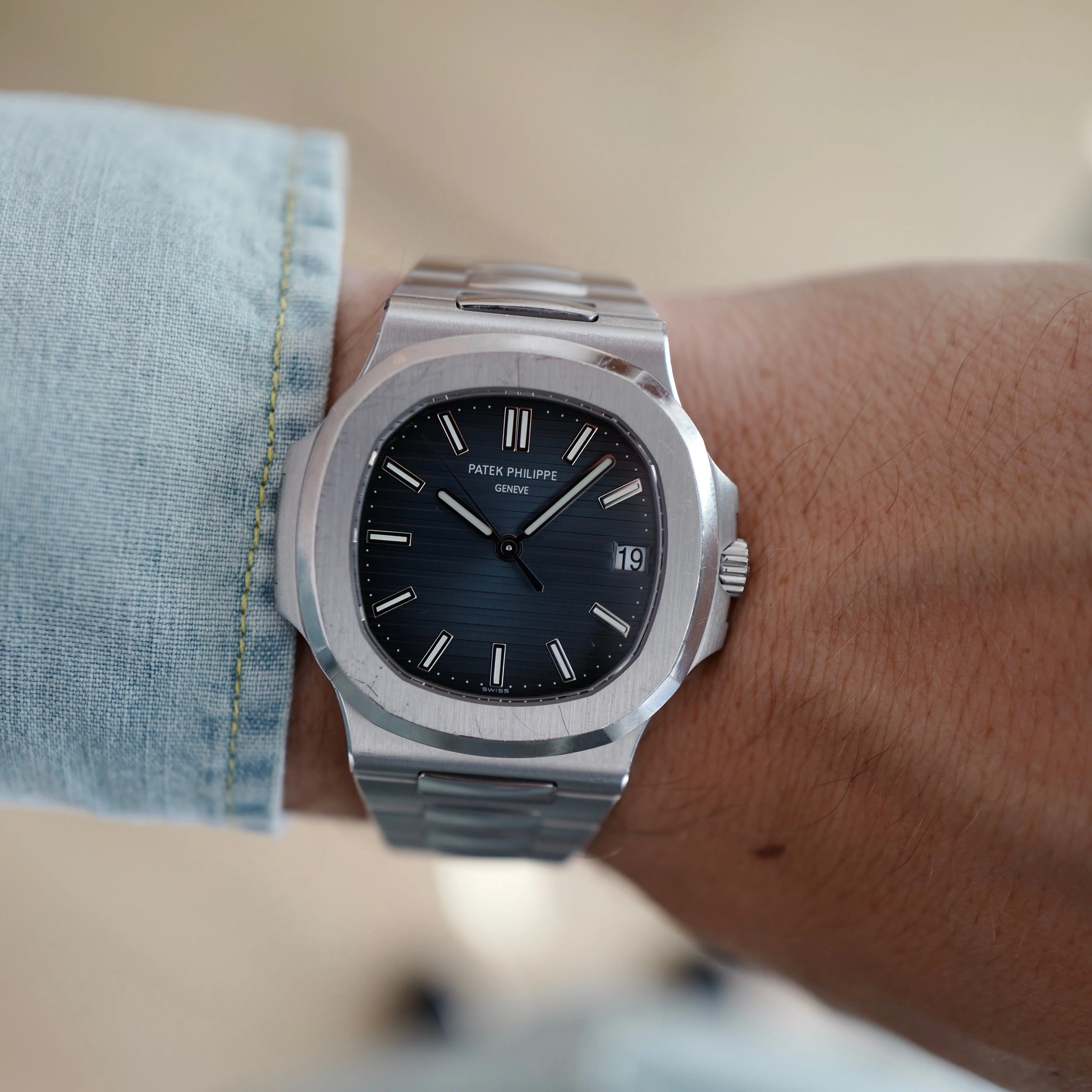 Patek Philippe Stainless Steel Nautilus Watch Ref. 5711/1A - Image 6