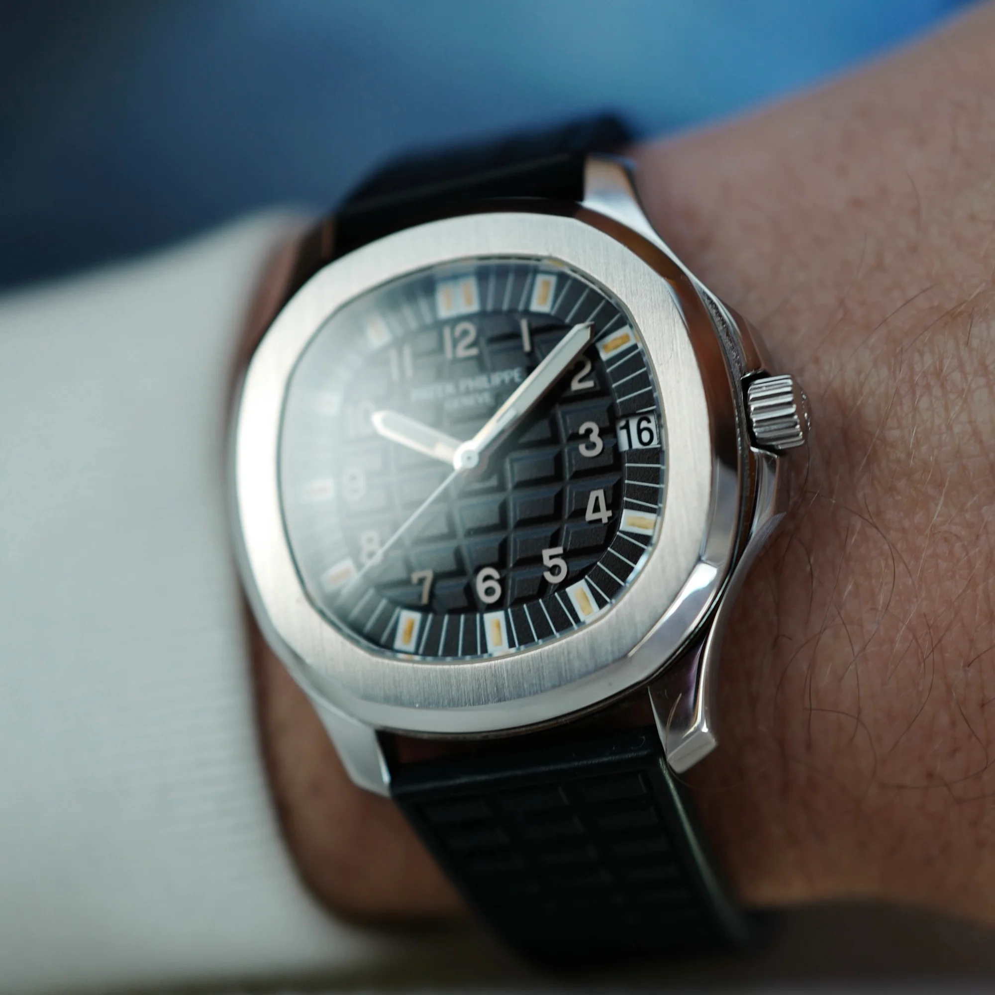 Patek Philippe Steel Aquanaut Ref. 5065 (New Arrival) - Image 5