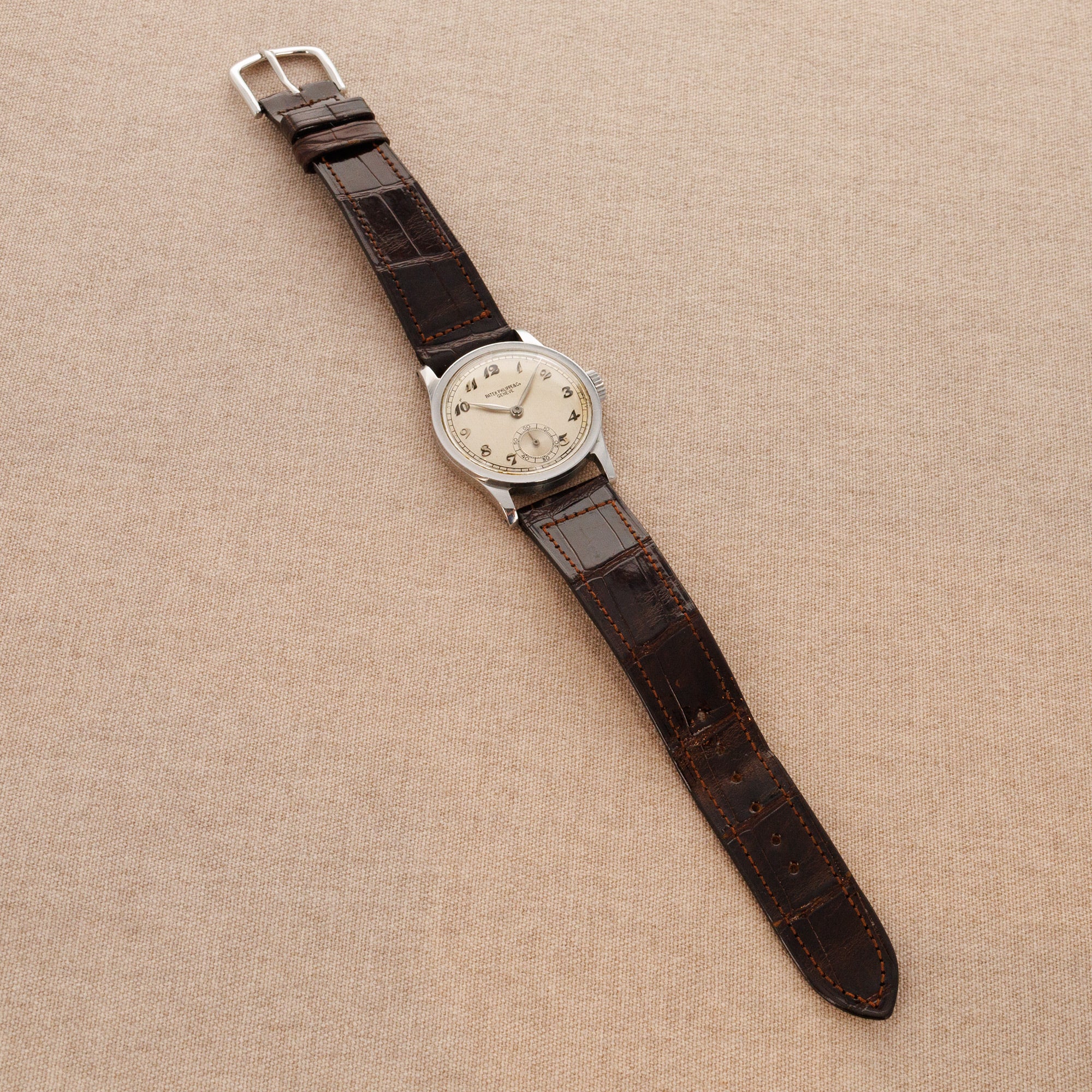 Patek Philippe Steel Calatrava Breguet Numerals Ref. 96 - Image 4