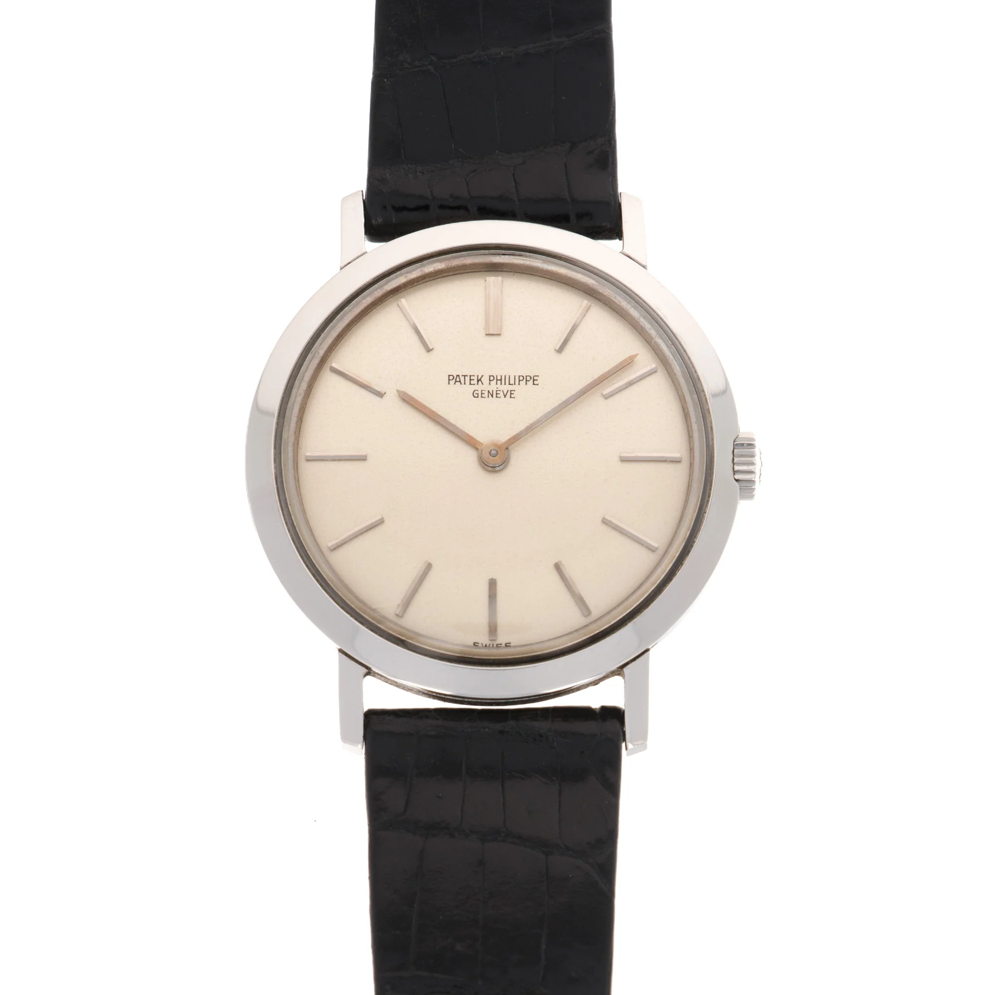 Patek Philippe Steel Calatrava Watch Ref. 3509 with Original Box and Papers