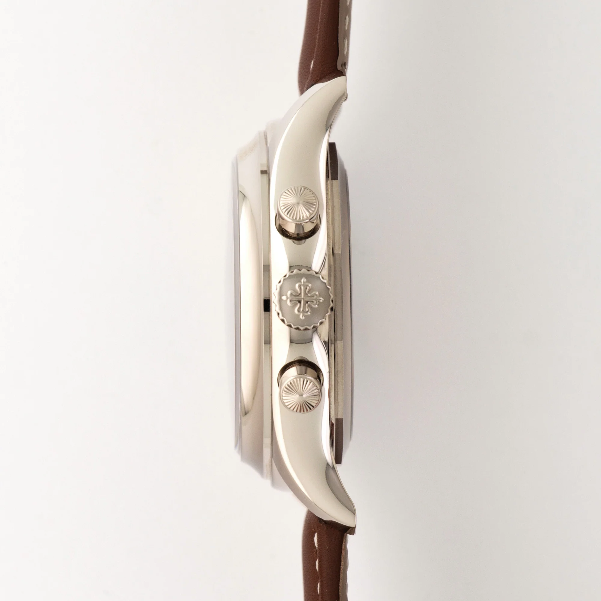Patek Philippe White Gold Annual Calendar Chronograph Watch Ref. 5960 - Image 3