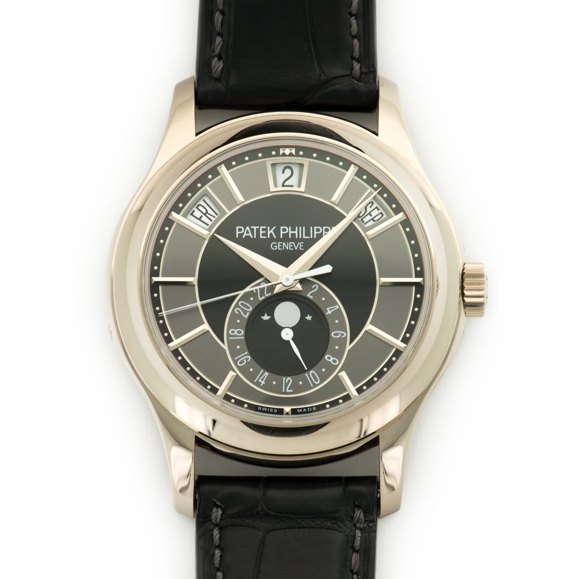 Patek Philippe White Gold Annual Calendar Watch Ref. 5205