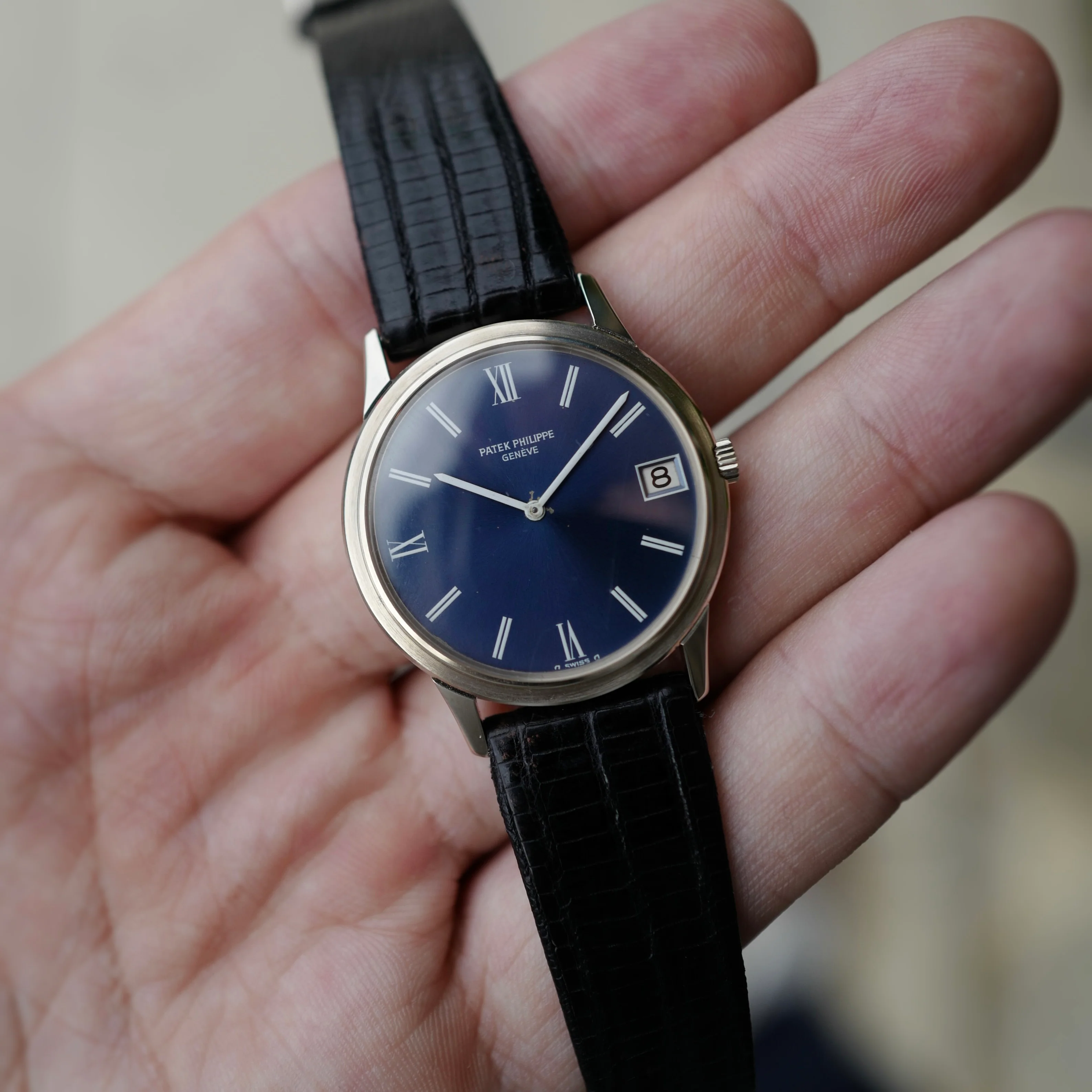 Patek Philippe White Gold Automatic Calatrava Ref. 3593 - Image 4