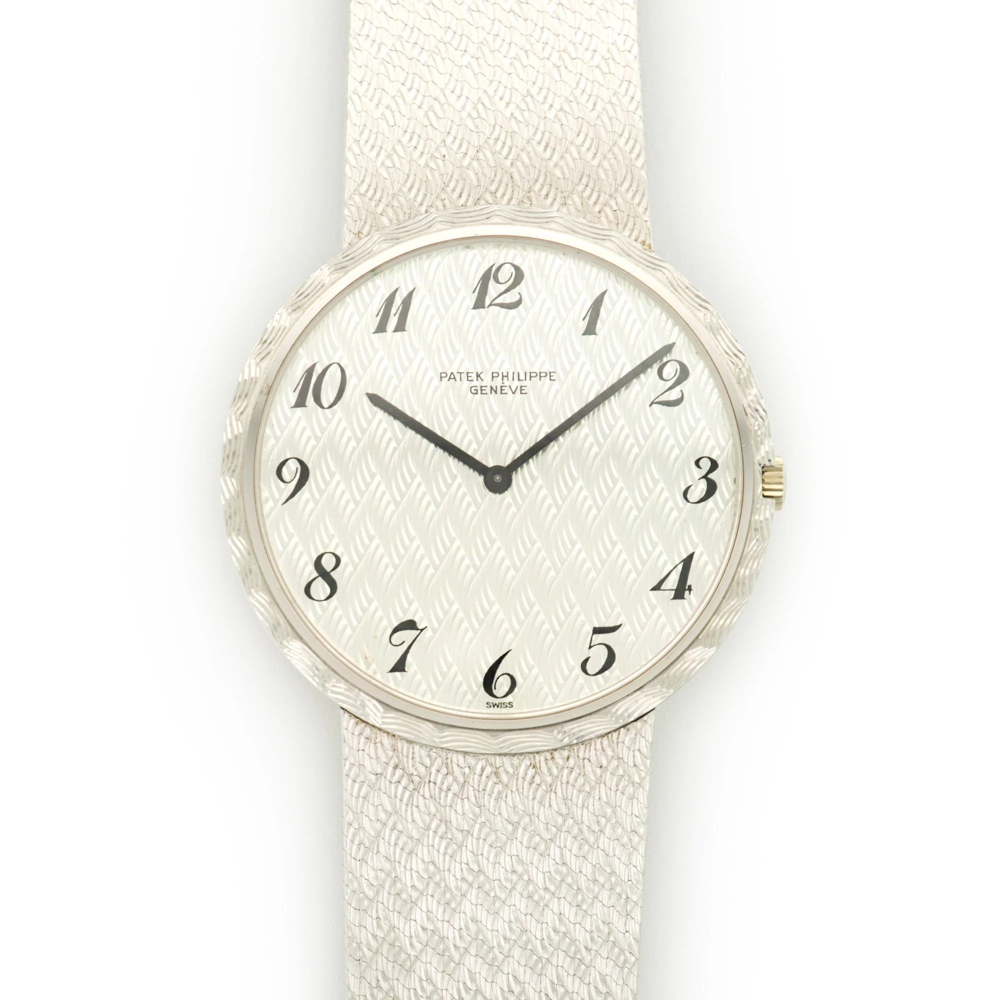 Patek Philippe White Gold Automatic Watch Ref. 3588/1 with Certificate