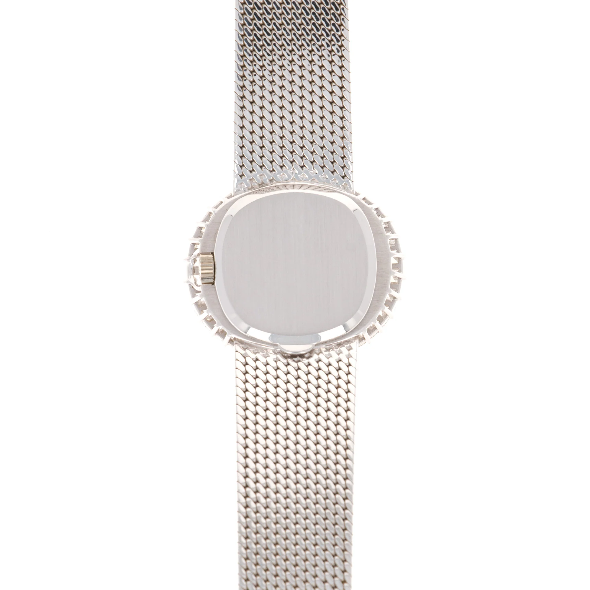 Patek Philippe White Gold Baguette Diamond Watch Ref. 4260 - Image 4