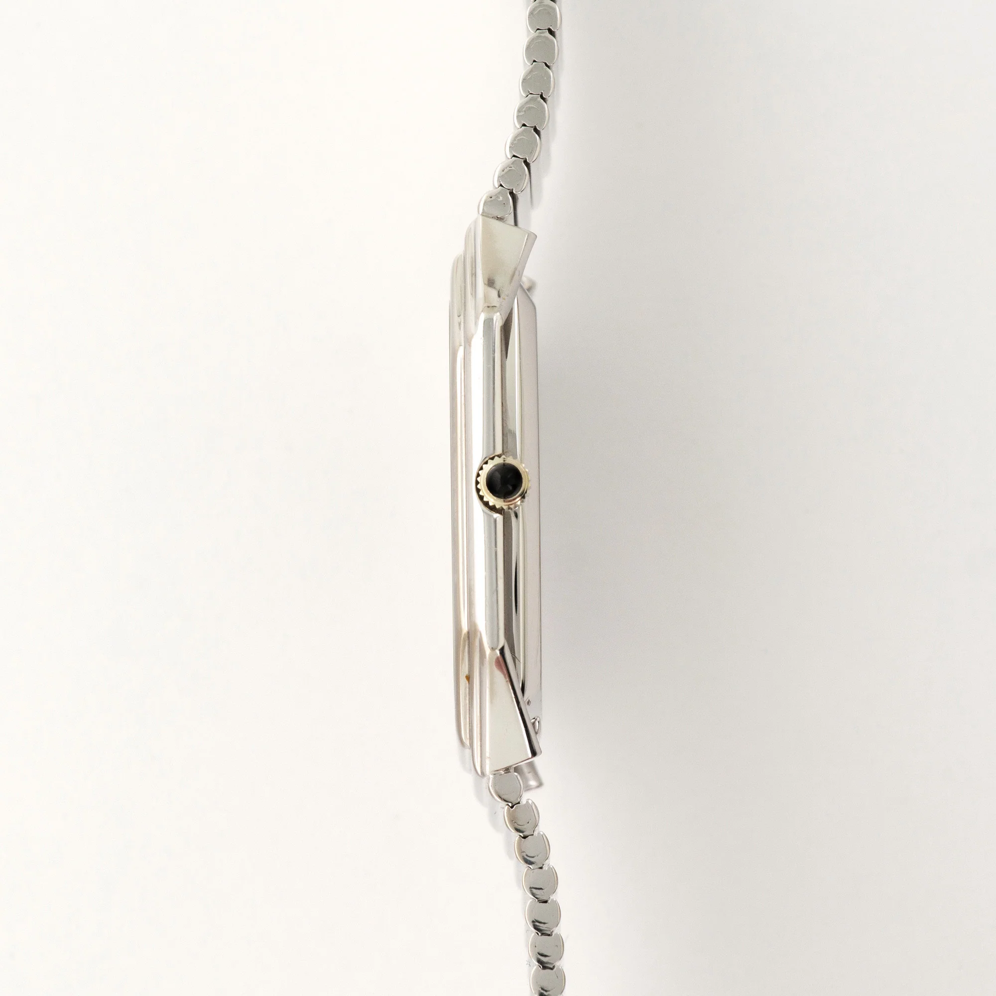 Patek Philippe White Gold Bracelet Onyx Dial Ref. 3729 - Image 3