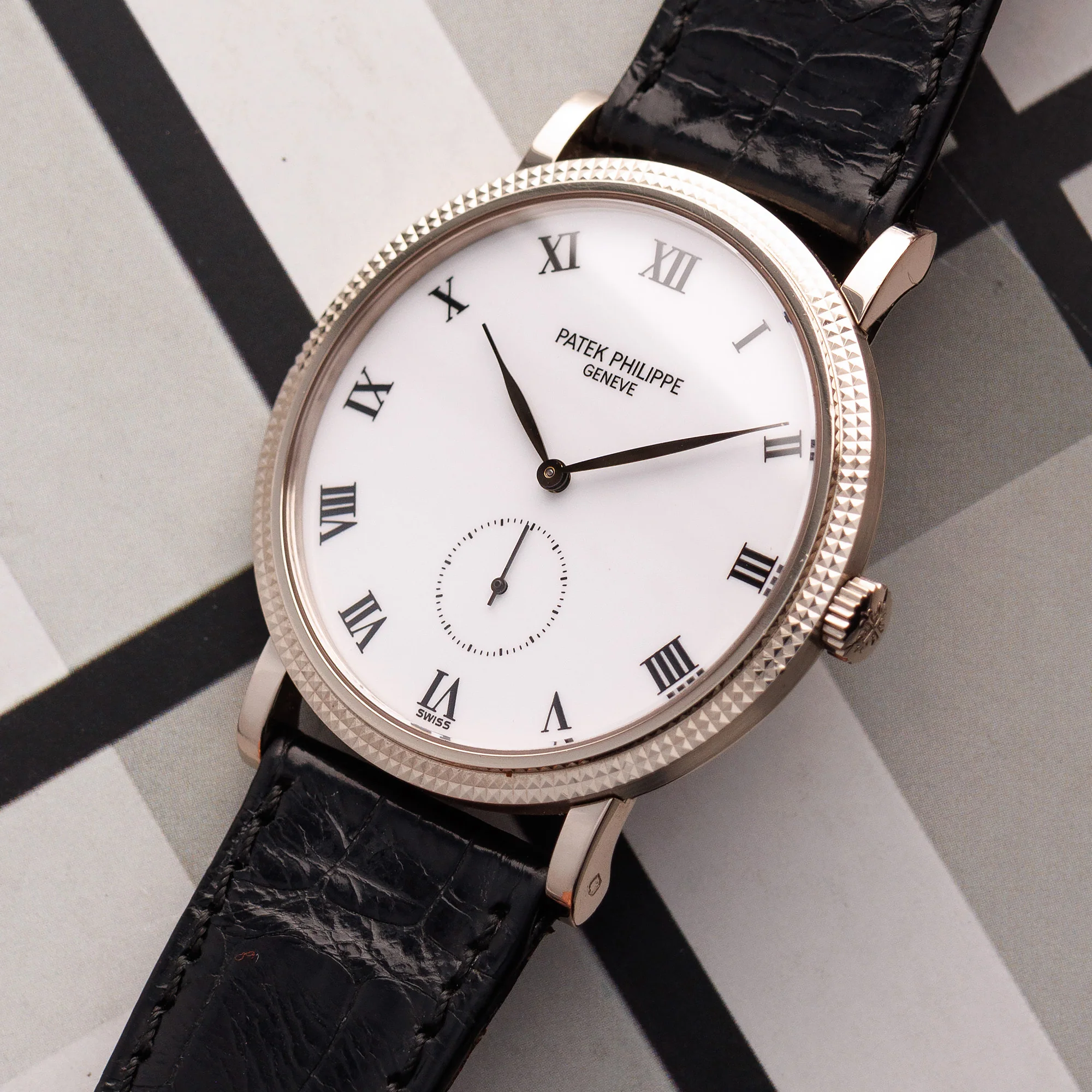 Patek Philippe White Gold Calatrava Ref. 3919 - Image 2