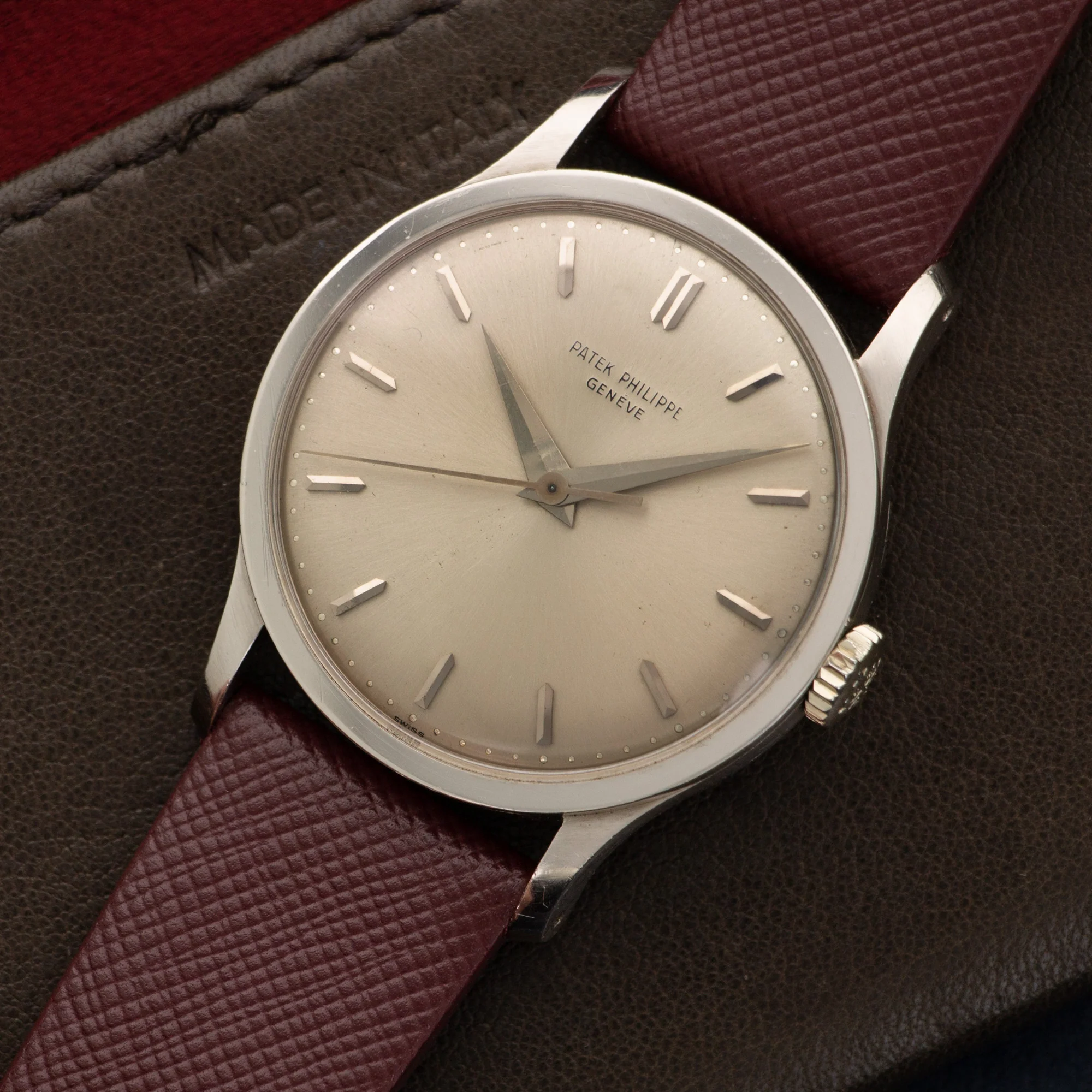 Patek Philippe White Gold Calatrava Watch Ref. 570 - Image 2