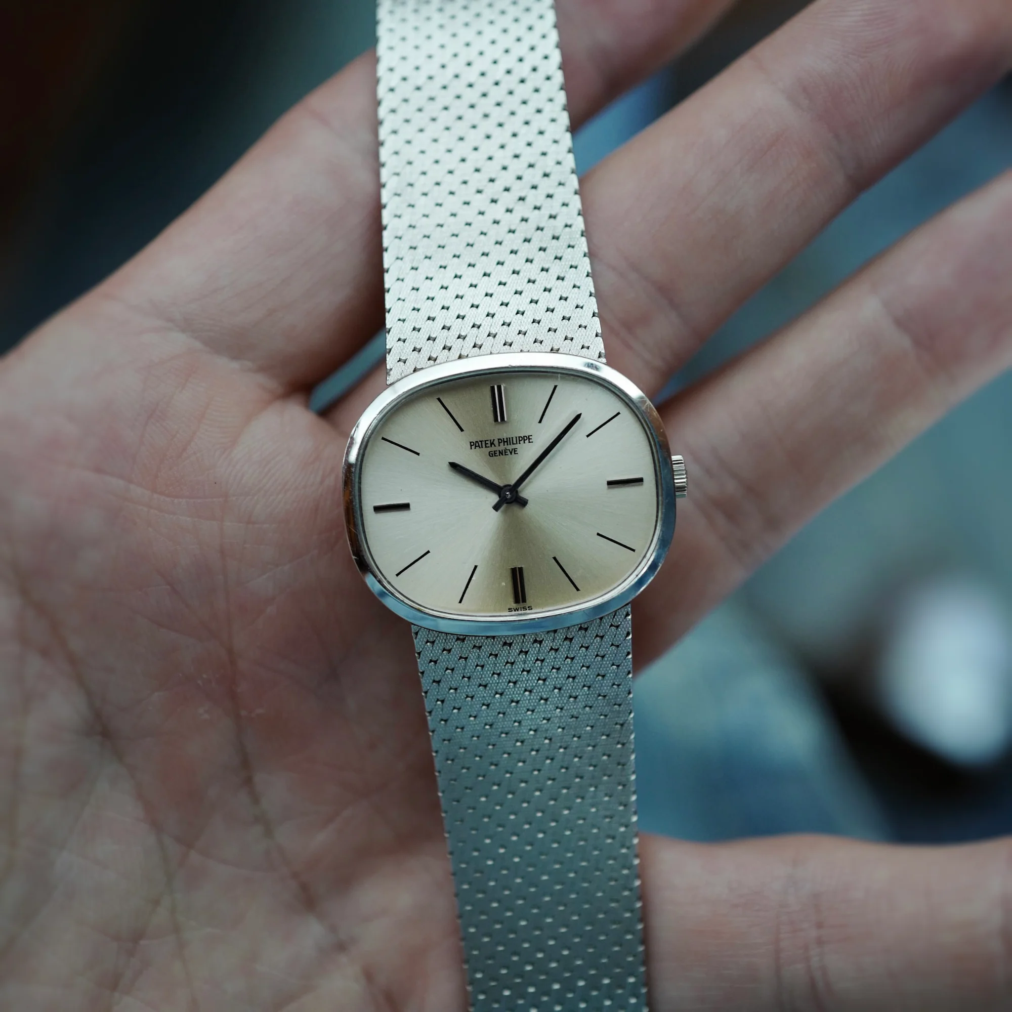 Patek Philippe White Gold Ellipse Ref. 3545 - Image 5