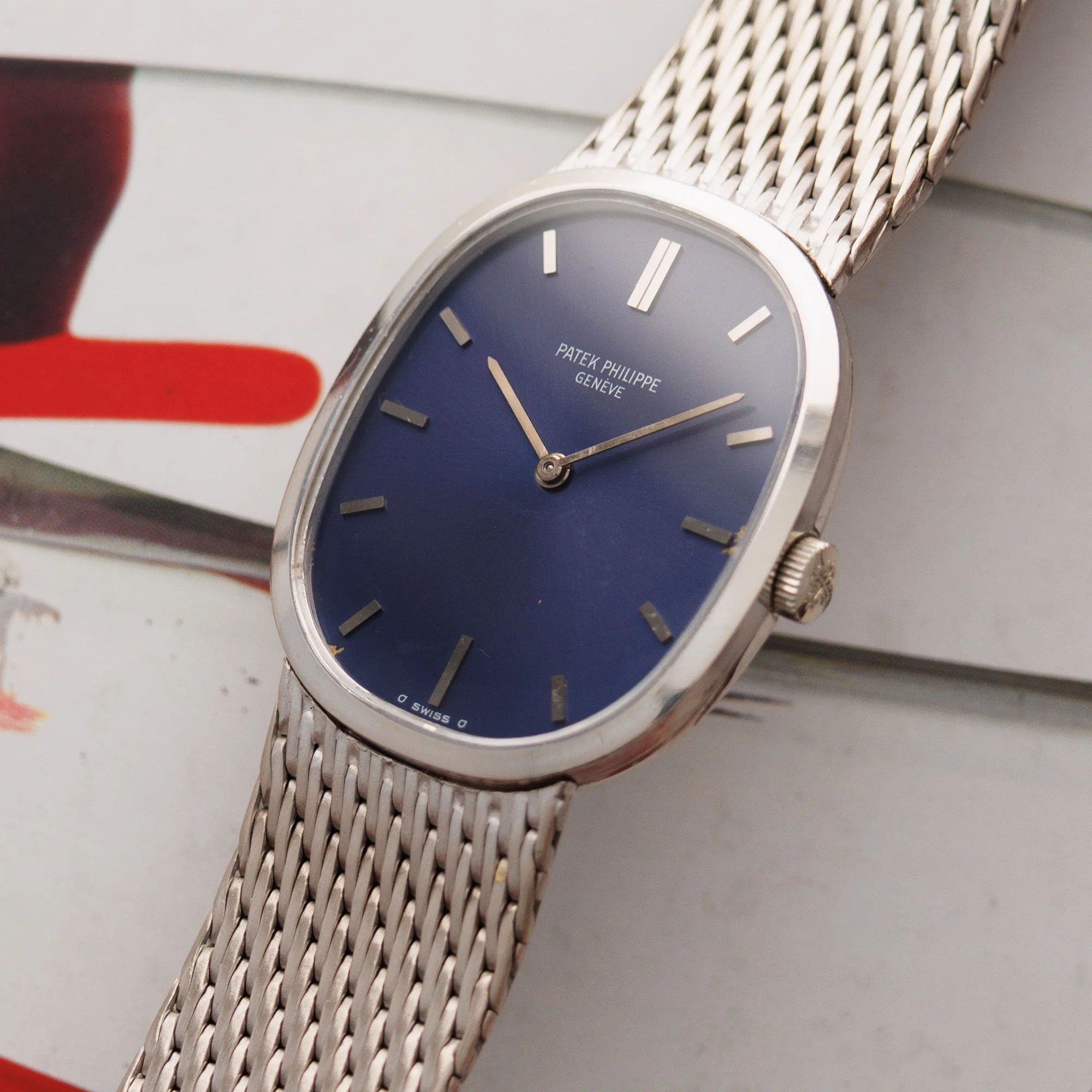 Patek Philippe White Gold Ellipse Ref. 3548 - Image 2