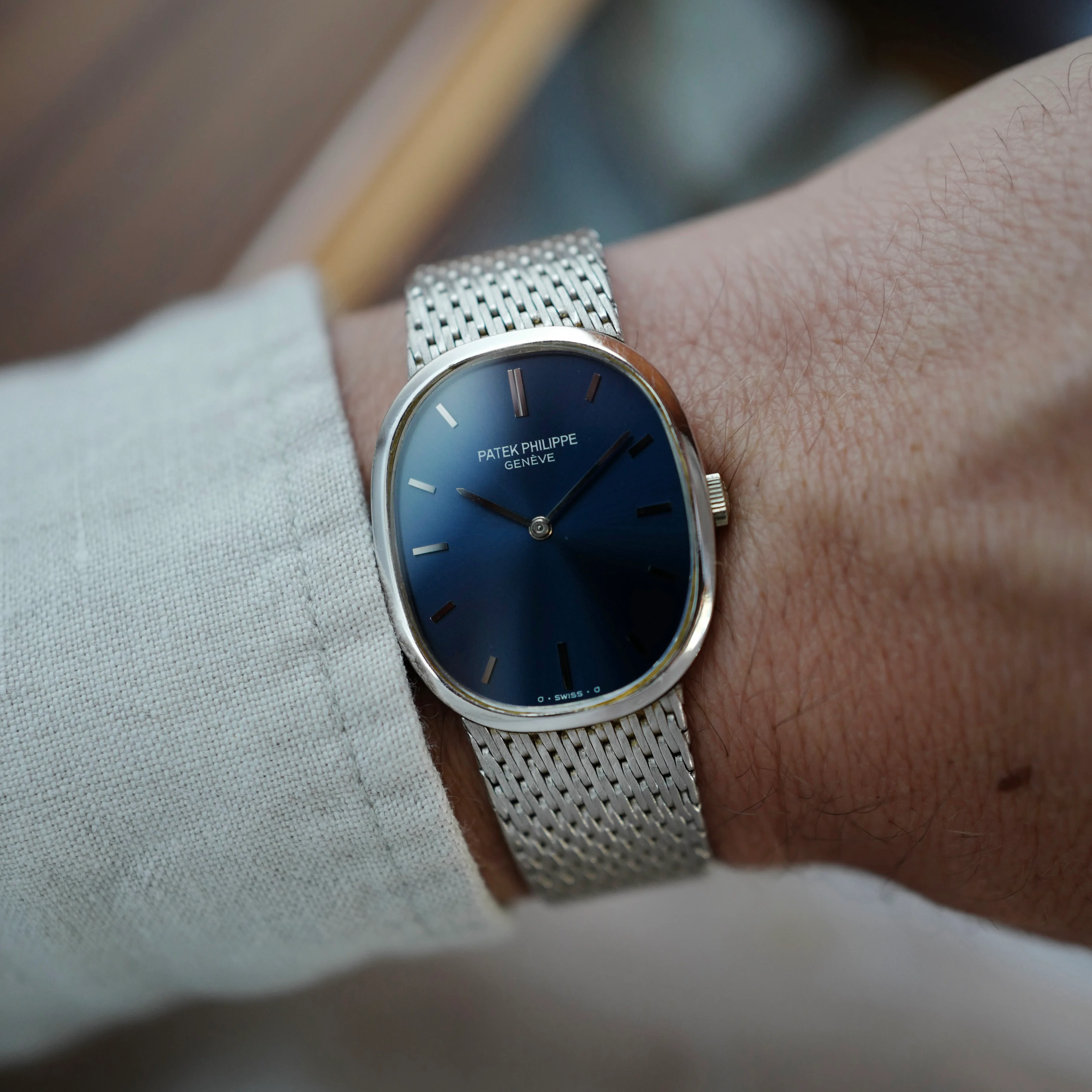 Patek Philippe White Gold Ellipse Ref. 3748 - Image 3