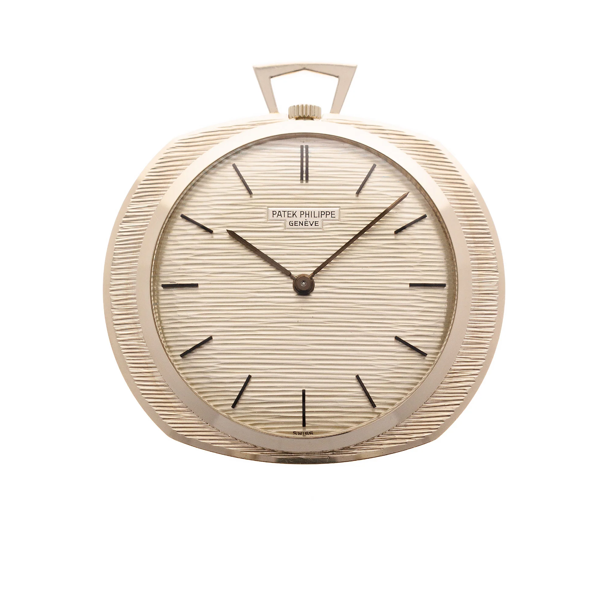 Patek Philippe White Gold Futuriste Pocket Watch by Gilbert Albert Ref. 798