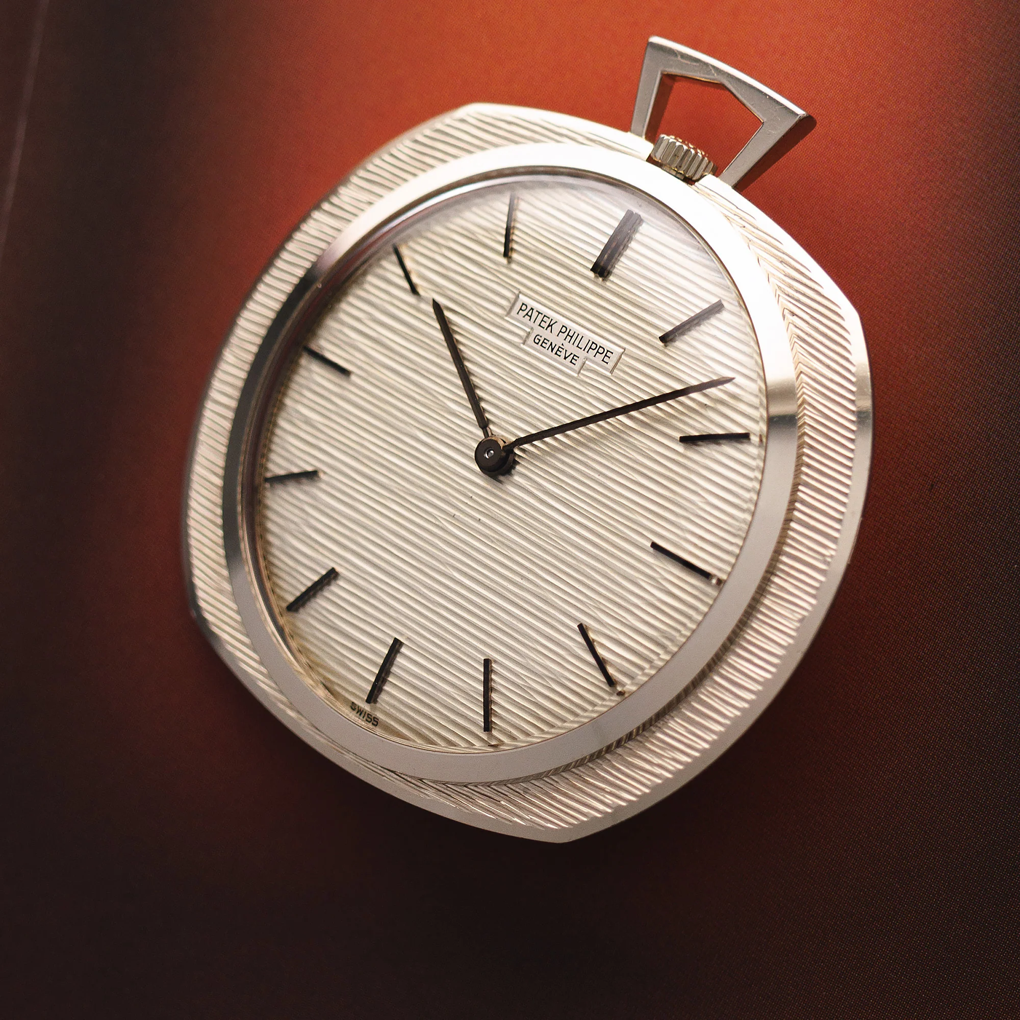 Patek Philippe White Gold Futuriste Pocket Watch by Gilbert Albert Ref. 798 - Image 2