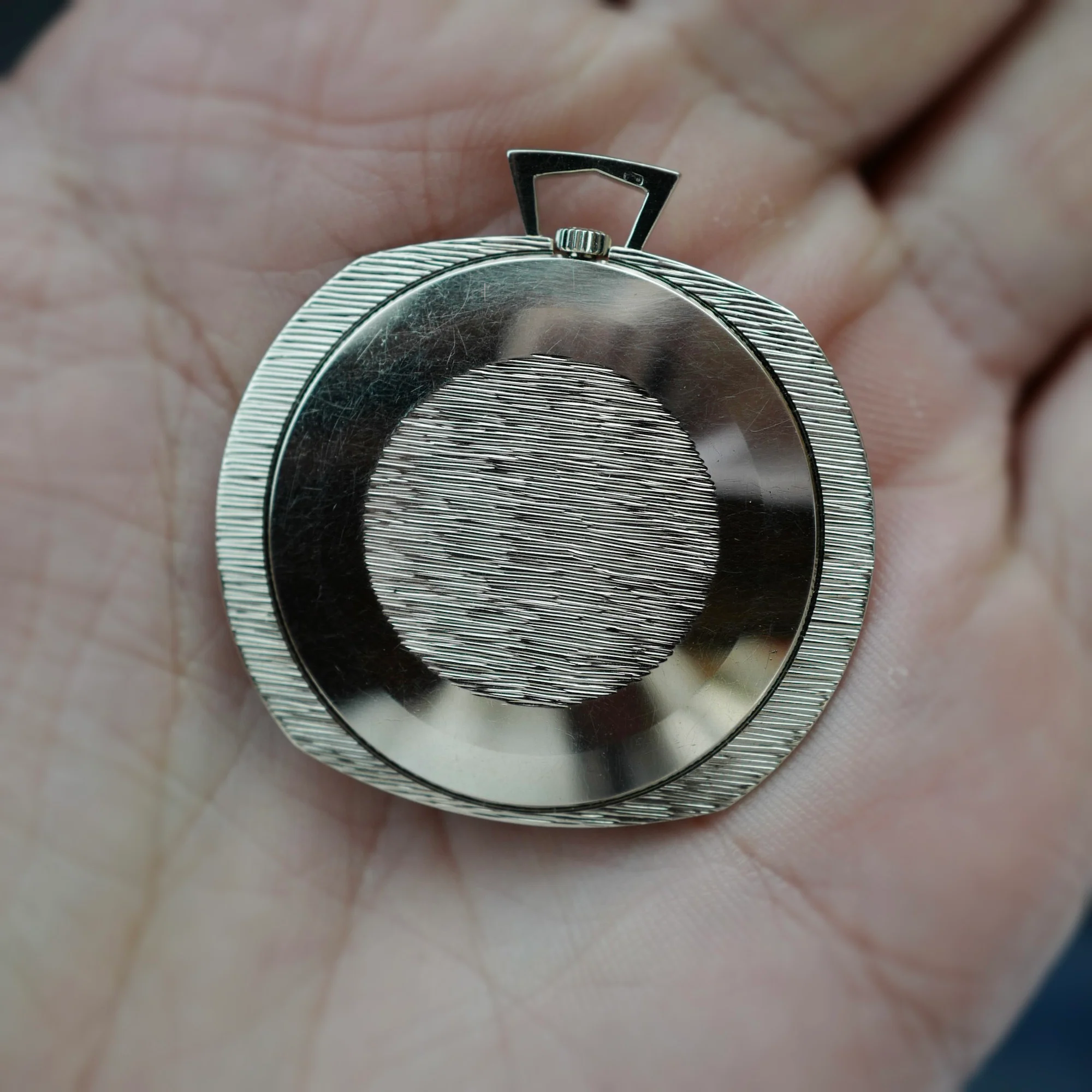 Patek Philippe White Gold Futuriste Pocket Watch by Gilbert Albert Ref. 798 - Image 5