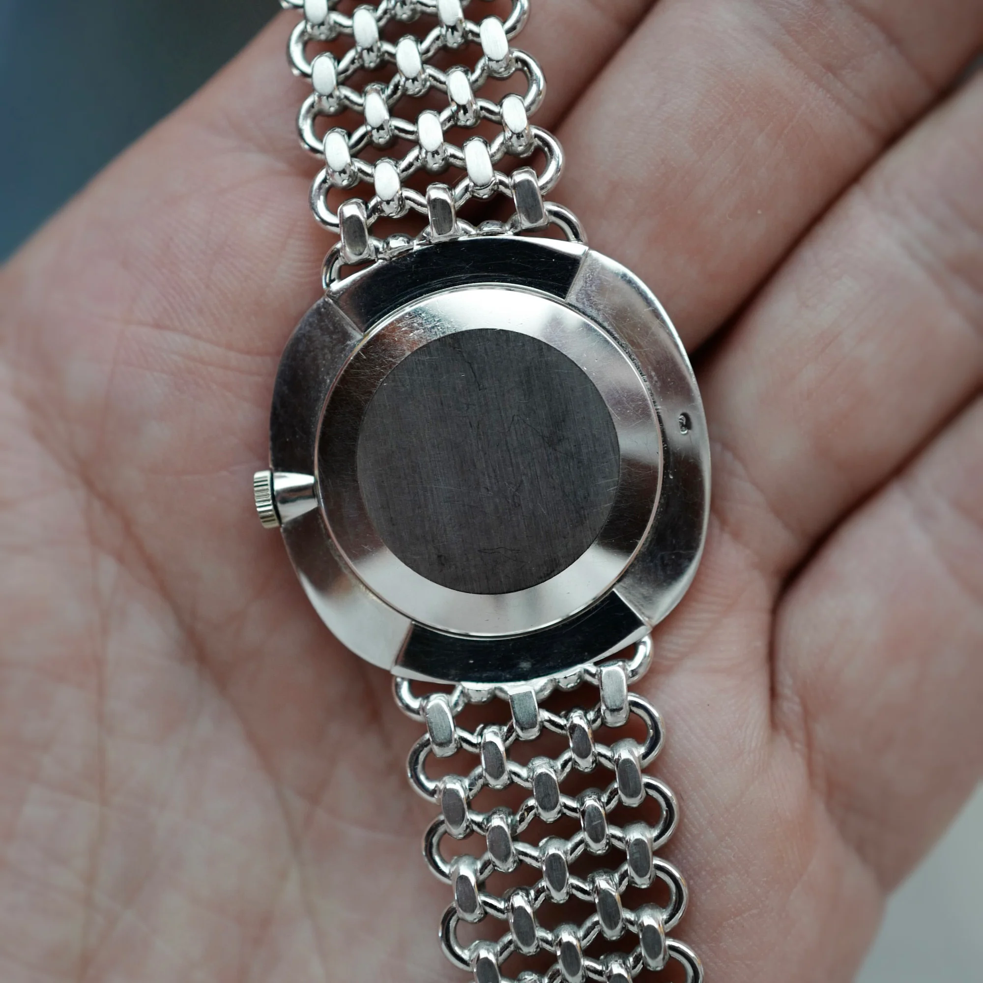 Patek Philippe White Gold Golden Circle Watch Ref. 3644 - Image 5