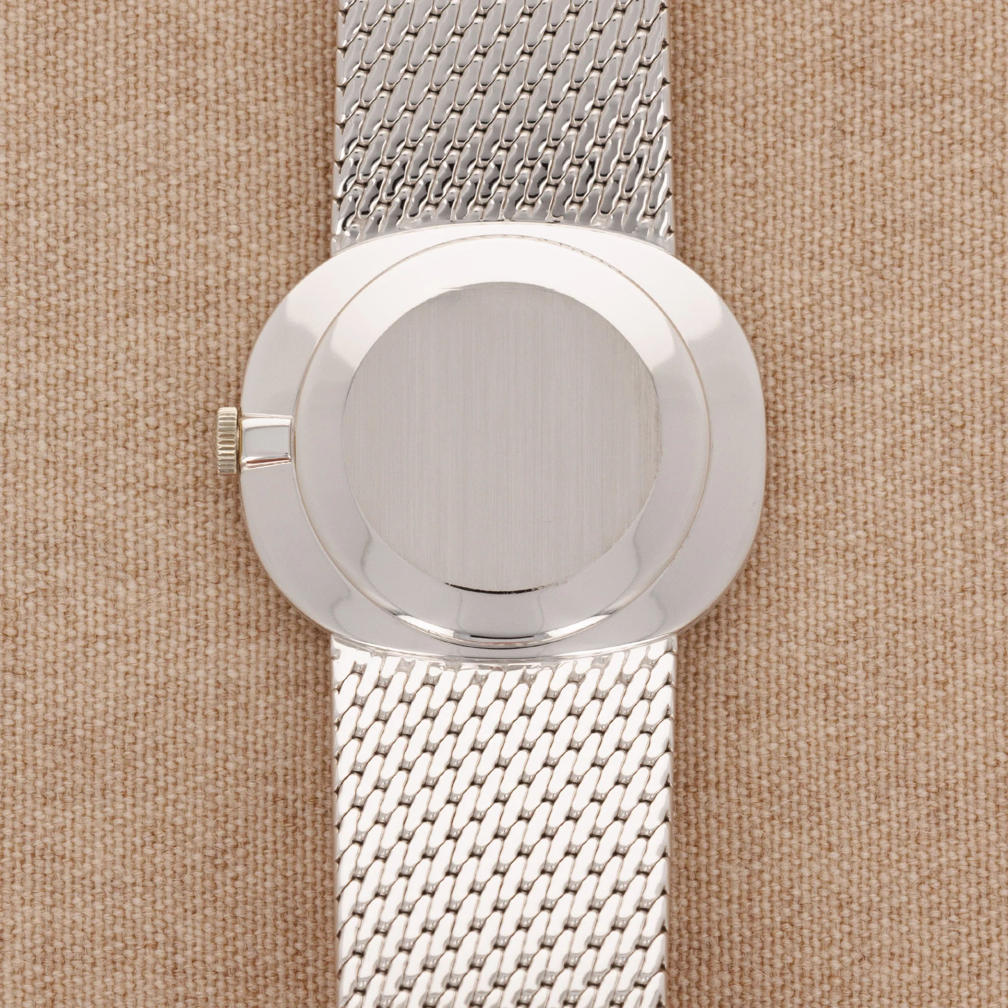 Patek Philippe White Gold Golden Ellipse Watch Ref. 3545 - Image 3