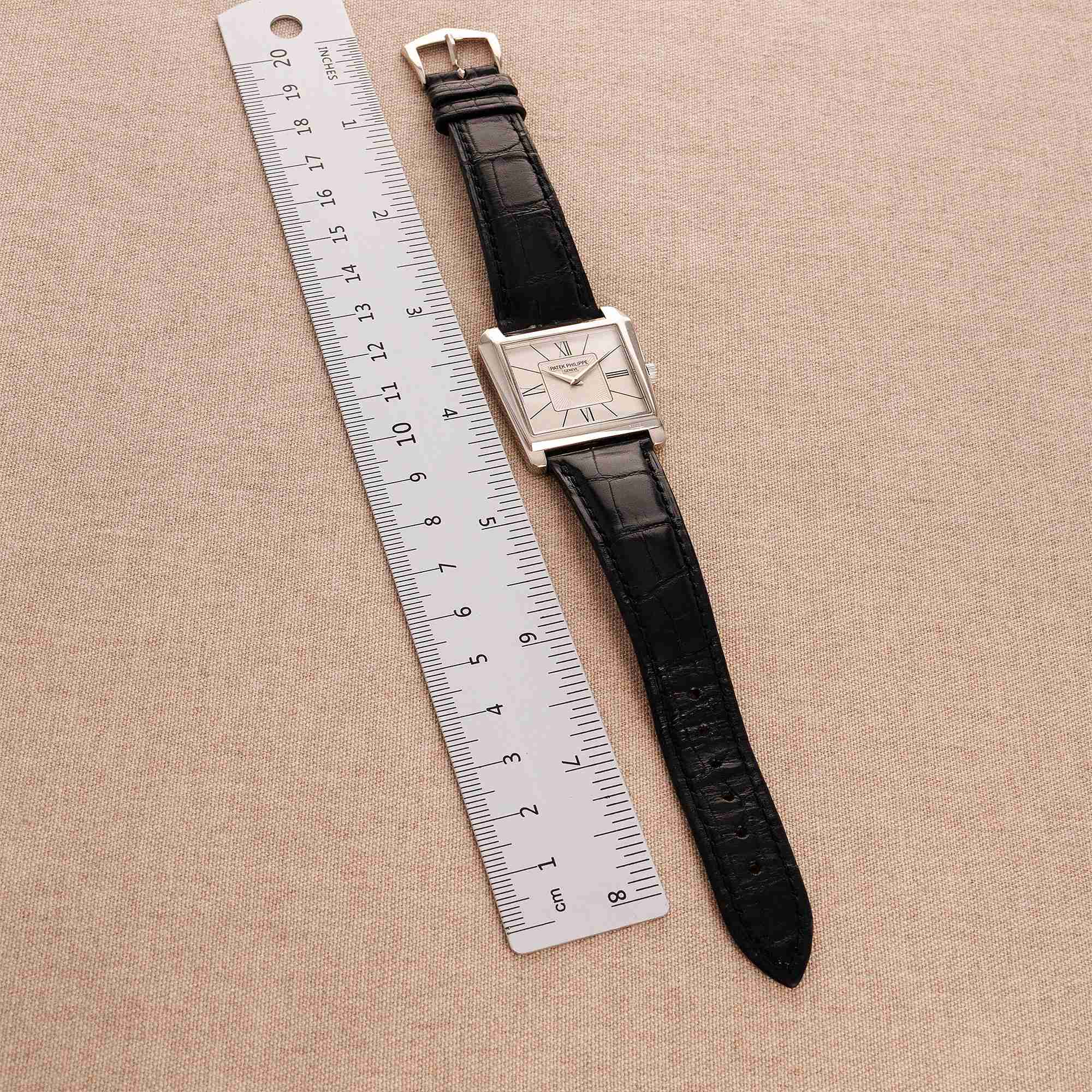 Patek Philippe White Gold Gondolo Trapeze Ref. 5489G - Image 4