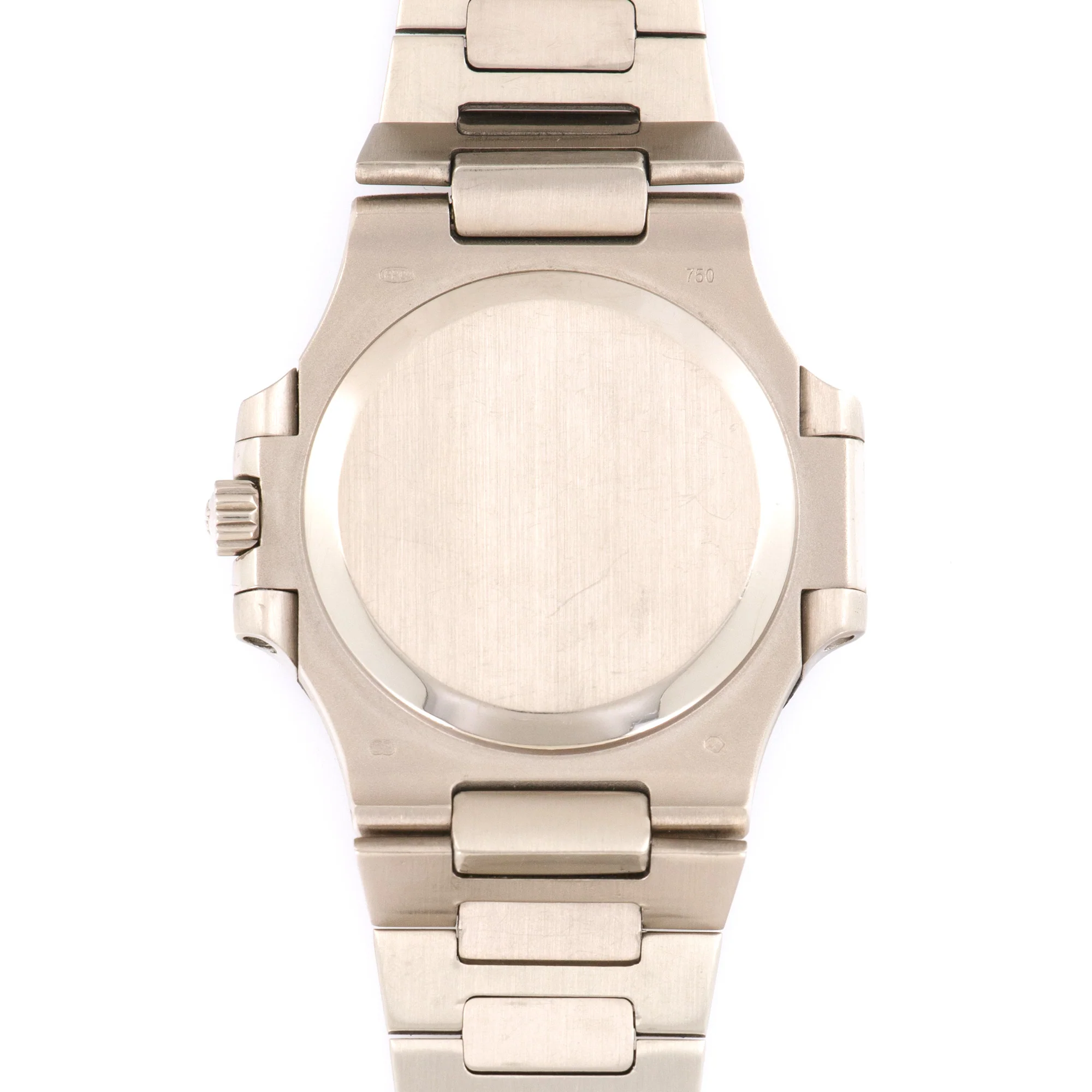 Patek Philippe White Gold Nautilus Diamond Watch Ref. 3800 - Image 4