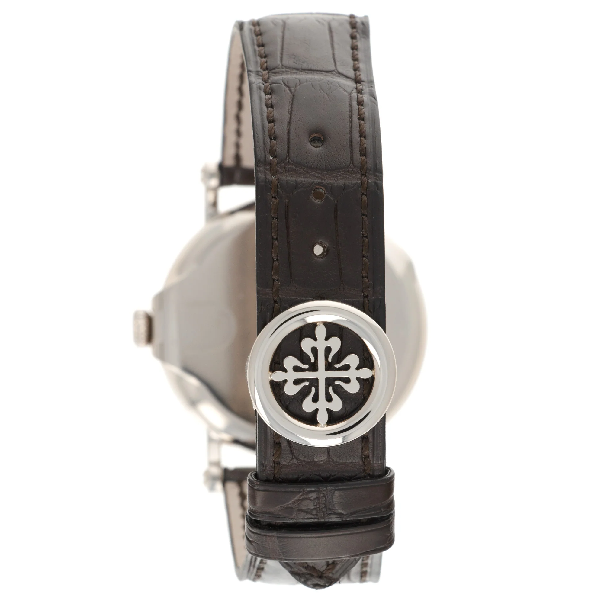 Patek Philippe White Gold Perpetual Calendar Retrograde Watch Ref. 5159 - Image 5