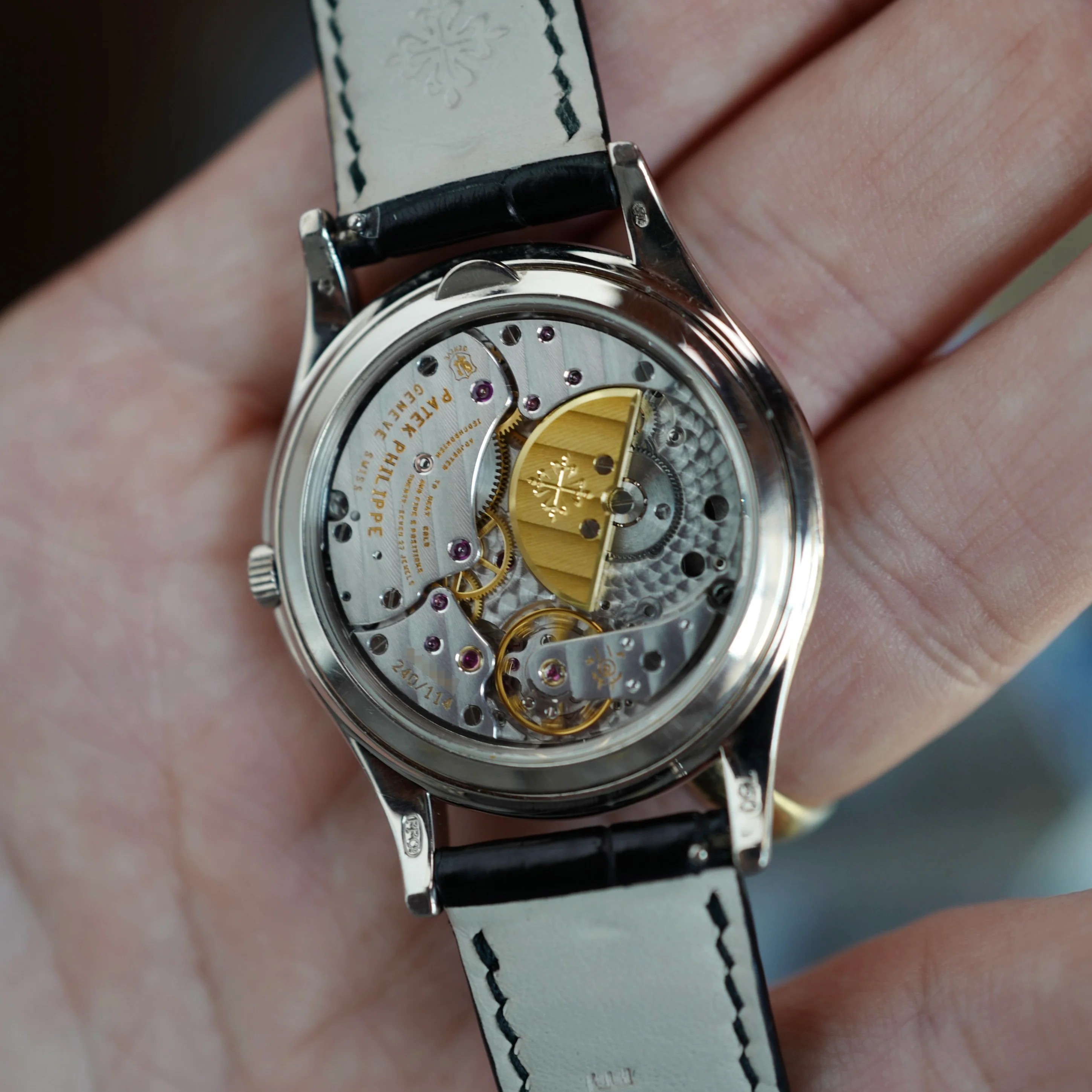 Patek Philippe White Gold Perpetual Calendar Watch Ref. 5140 (NEW ARRIVAL) - Image 4