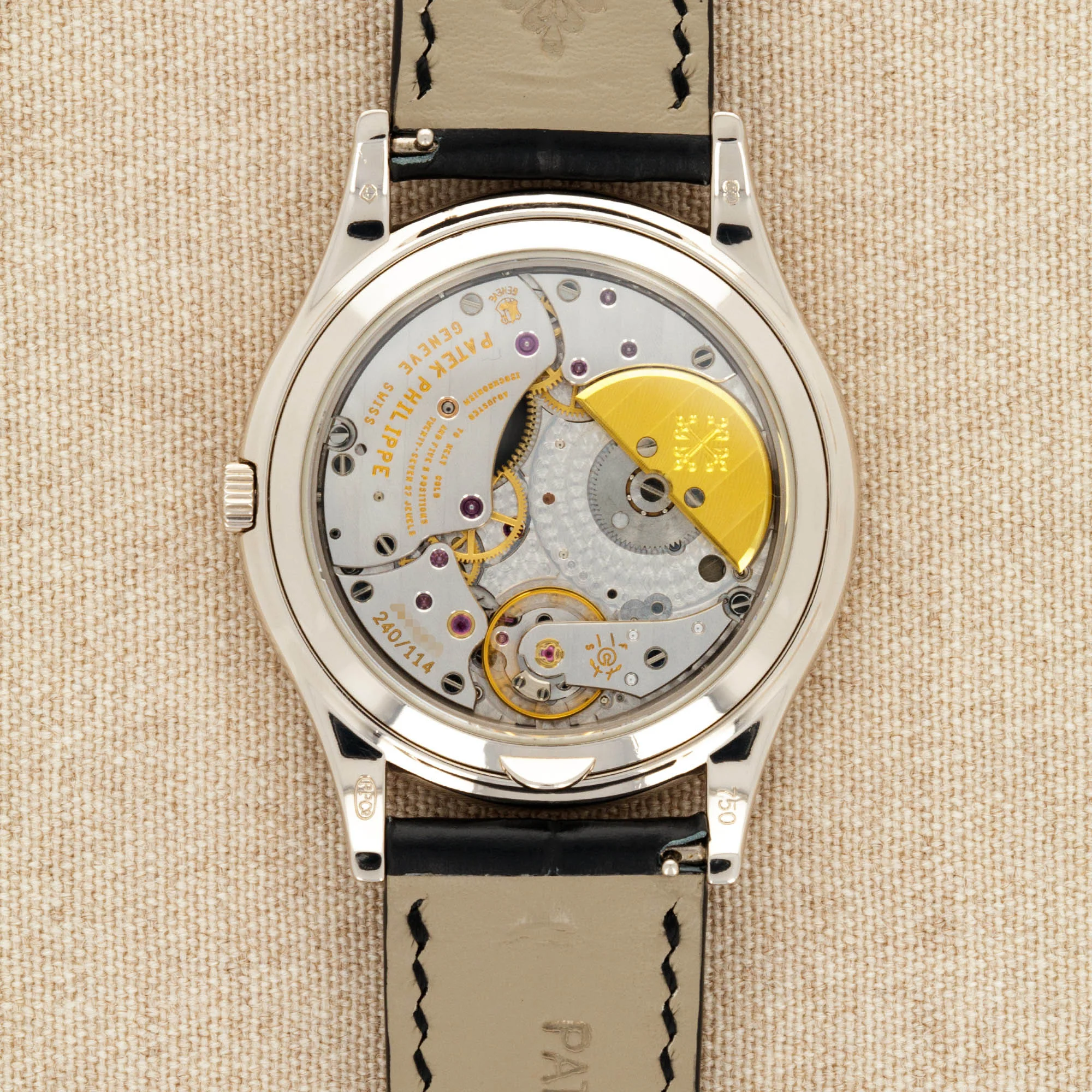 Patek Philippe White Gold Perpetual Calendar Watch Ref. 5140 - Image 5