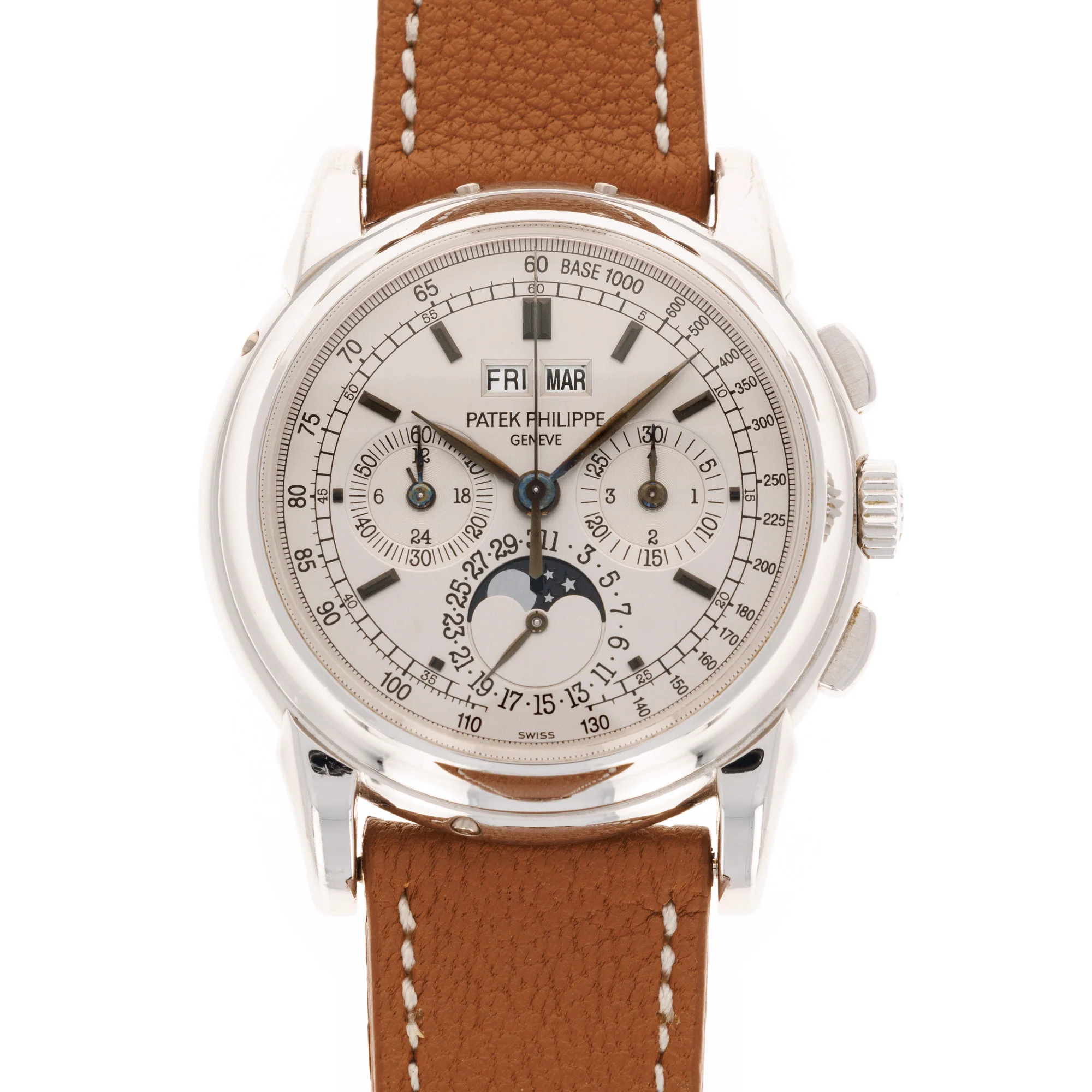 Patek Philippe White Gold Perpetual Calendar Watch Ref. 5970