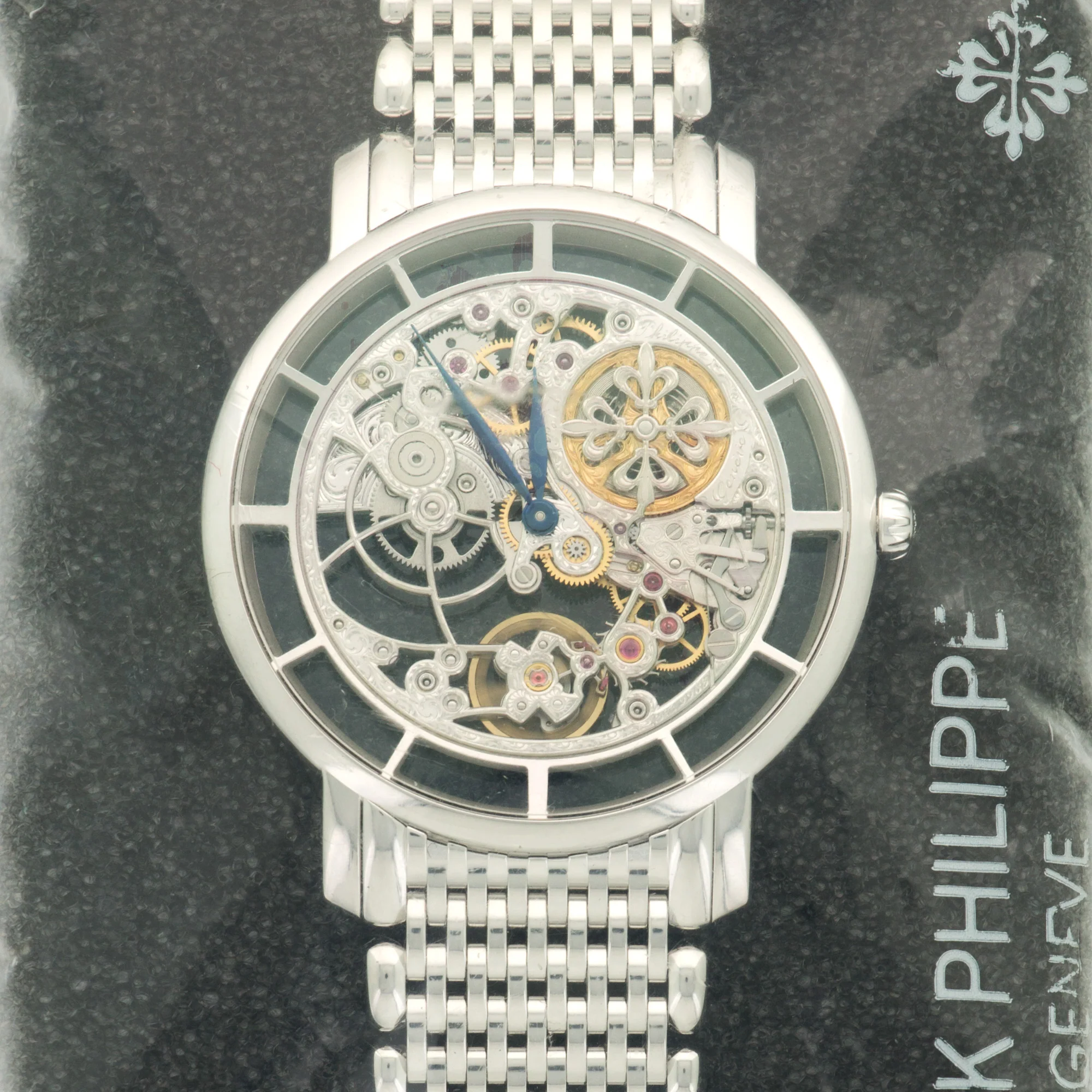 Patek Philippe White Gold Skeletonized Ultra-Thin Watch Ref. 5180