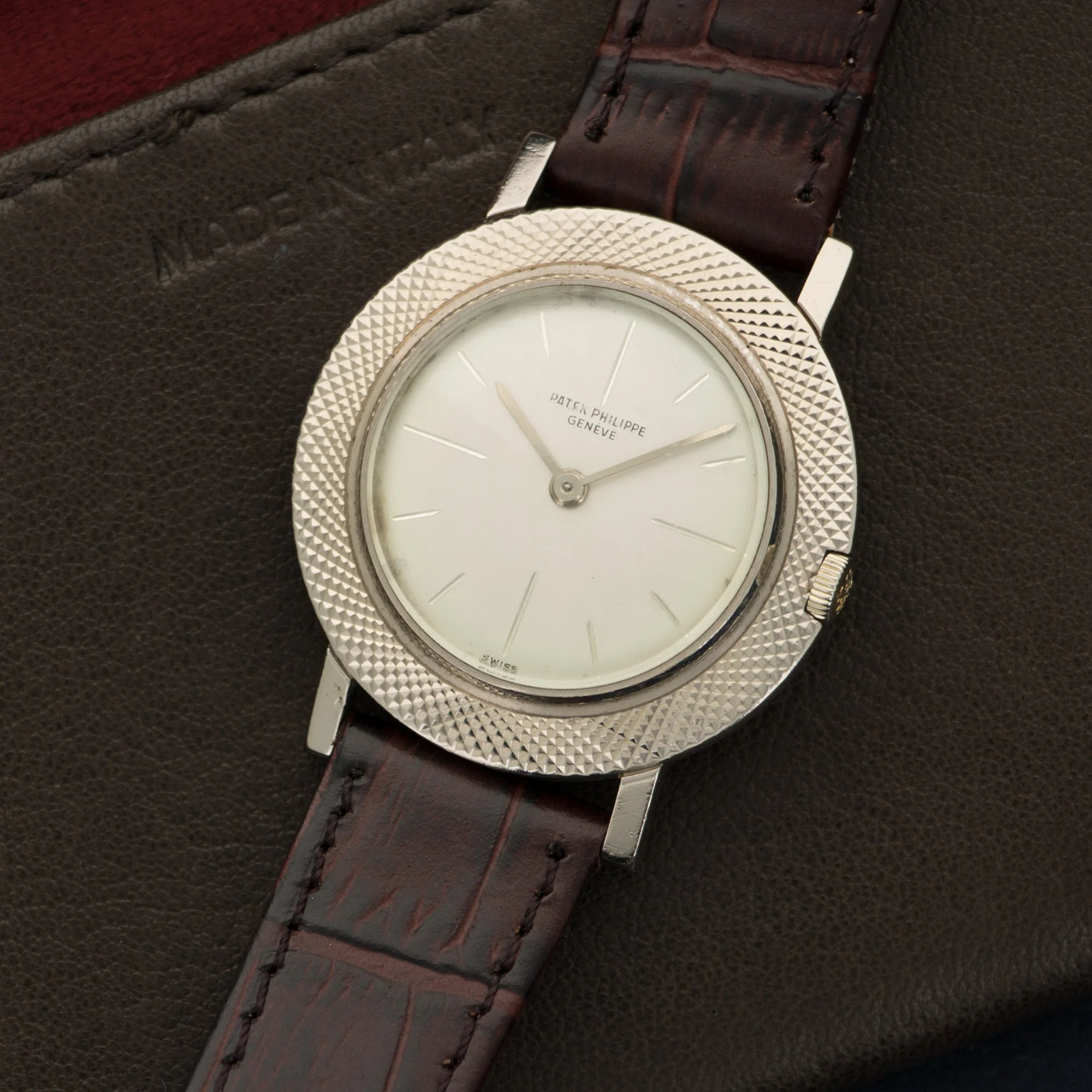 Patek Philippe White Gold Watch Ref. 2594 - Image 2