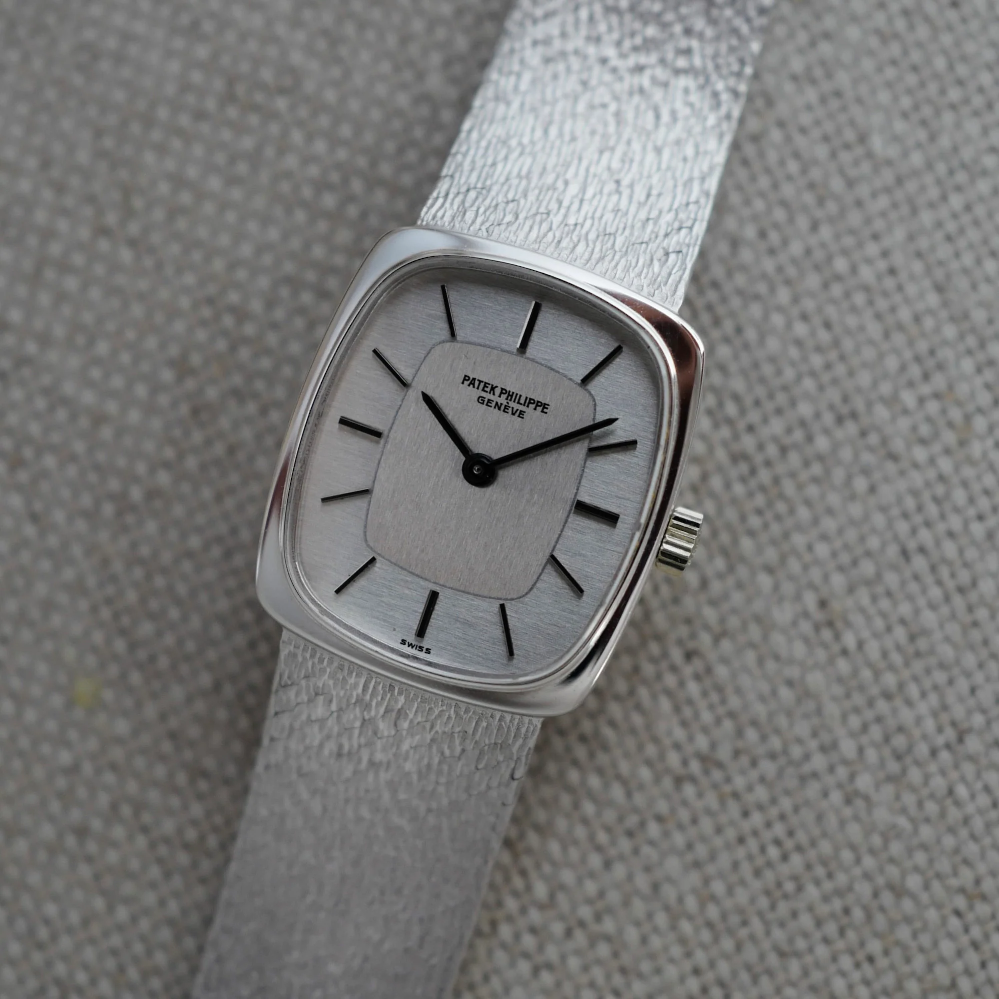 Patek Philippe White Gold Watch Ref. 4217 - Image 5